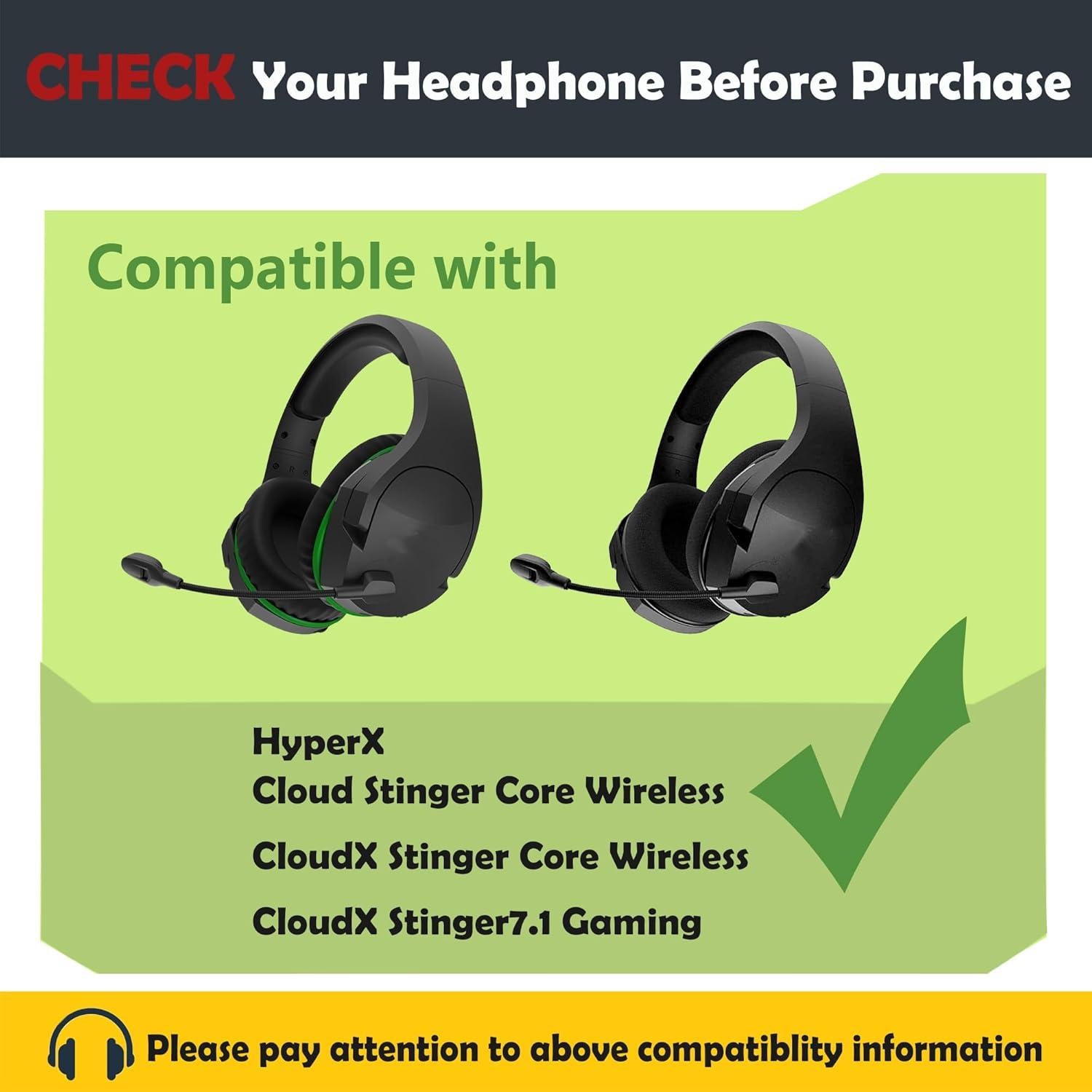 Cojín de Repuesto para Auriculares HyperX Cloud Stinger Core