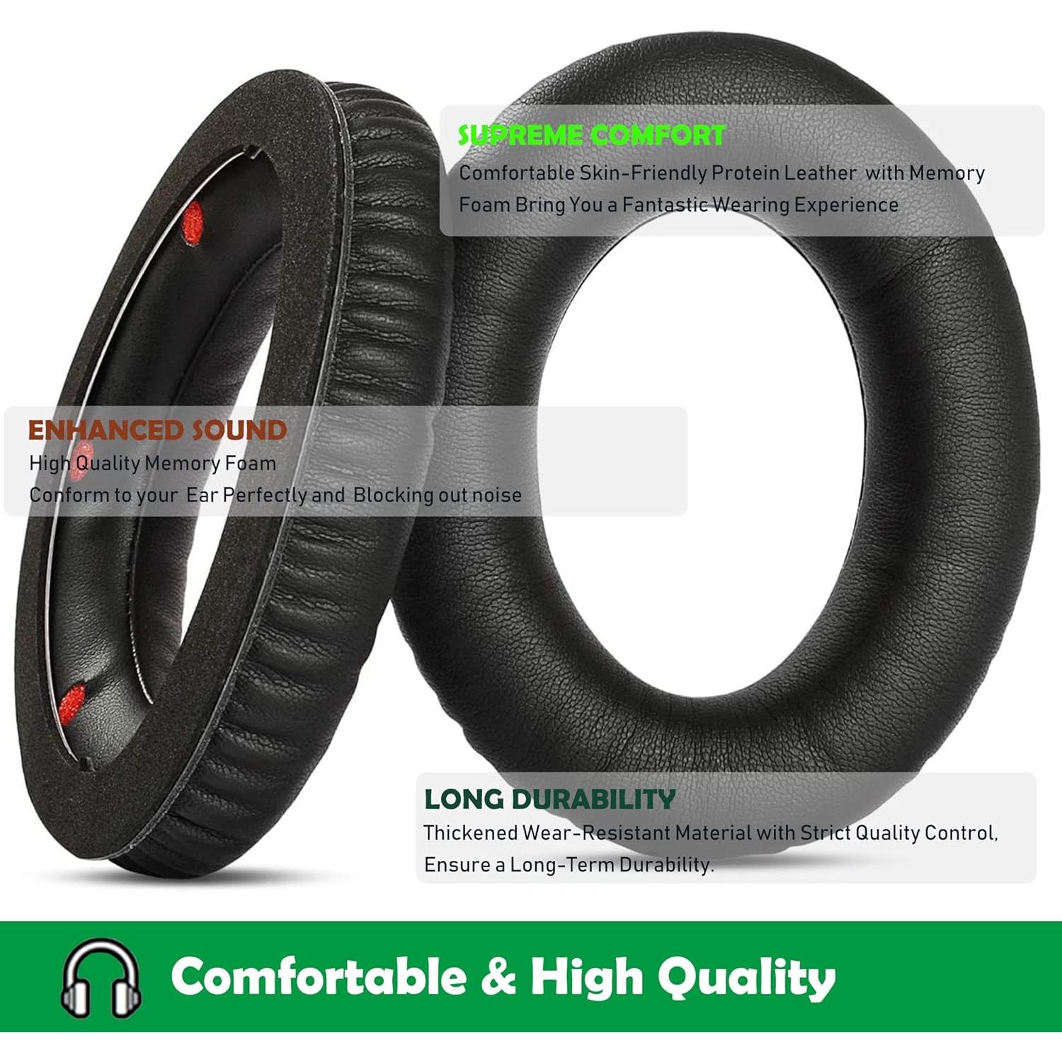 Almohadillas de Repuesto HyperX Cloud Revolver S - Cuero y Espuma