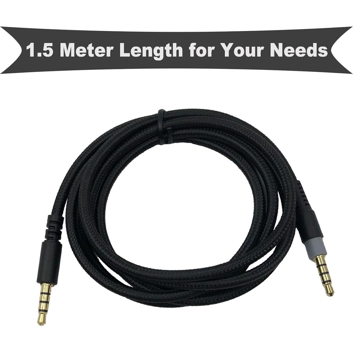 Cable de Audio de Reemplazo SPTSSWET 1.5m para HyperX y Logitech