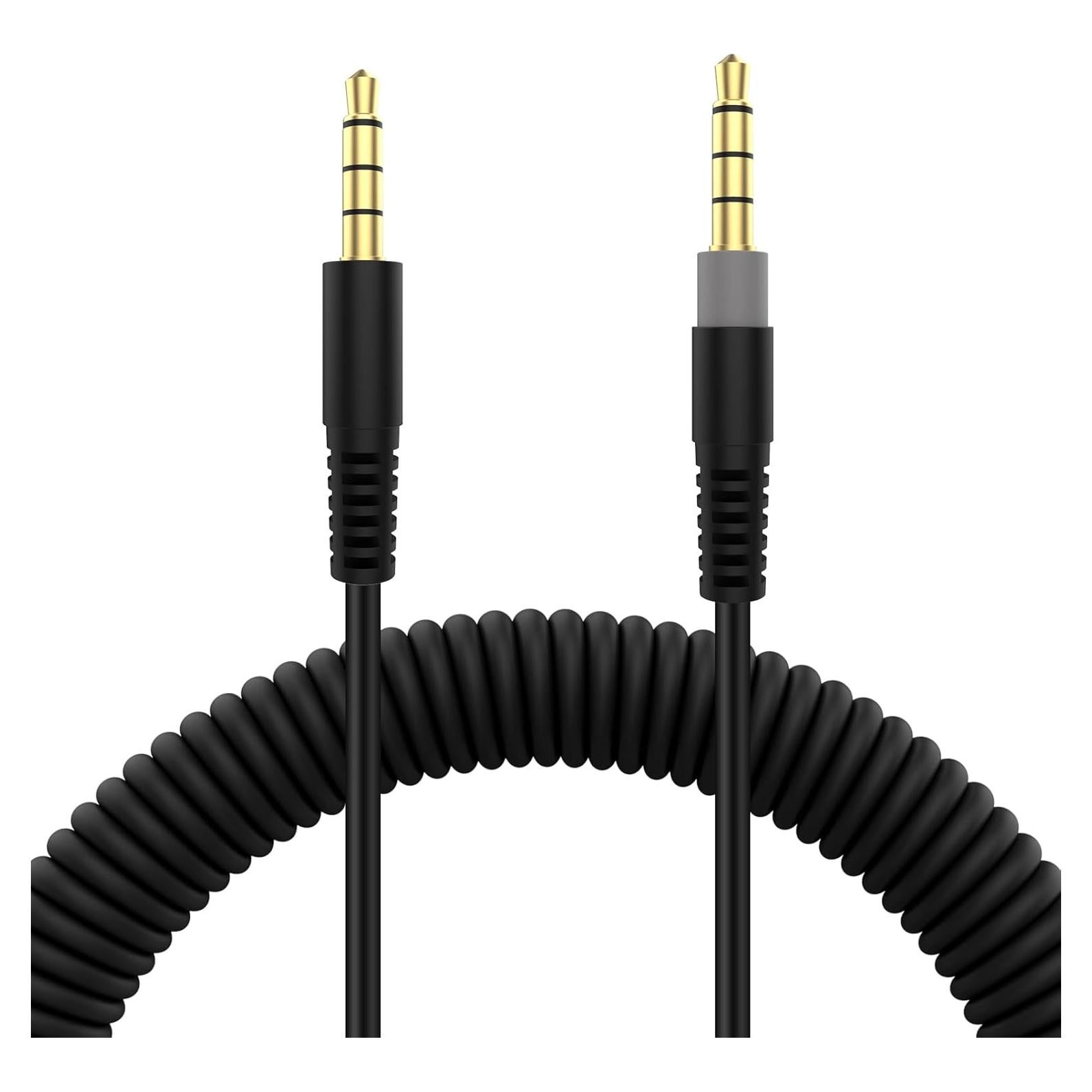 Cable de audio 3.5mm Hizsoaor para HyperX y Logitech 1.3m a 2.5m