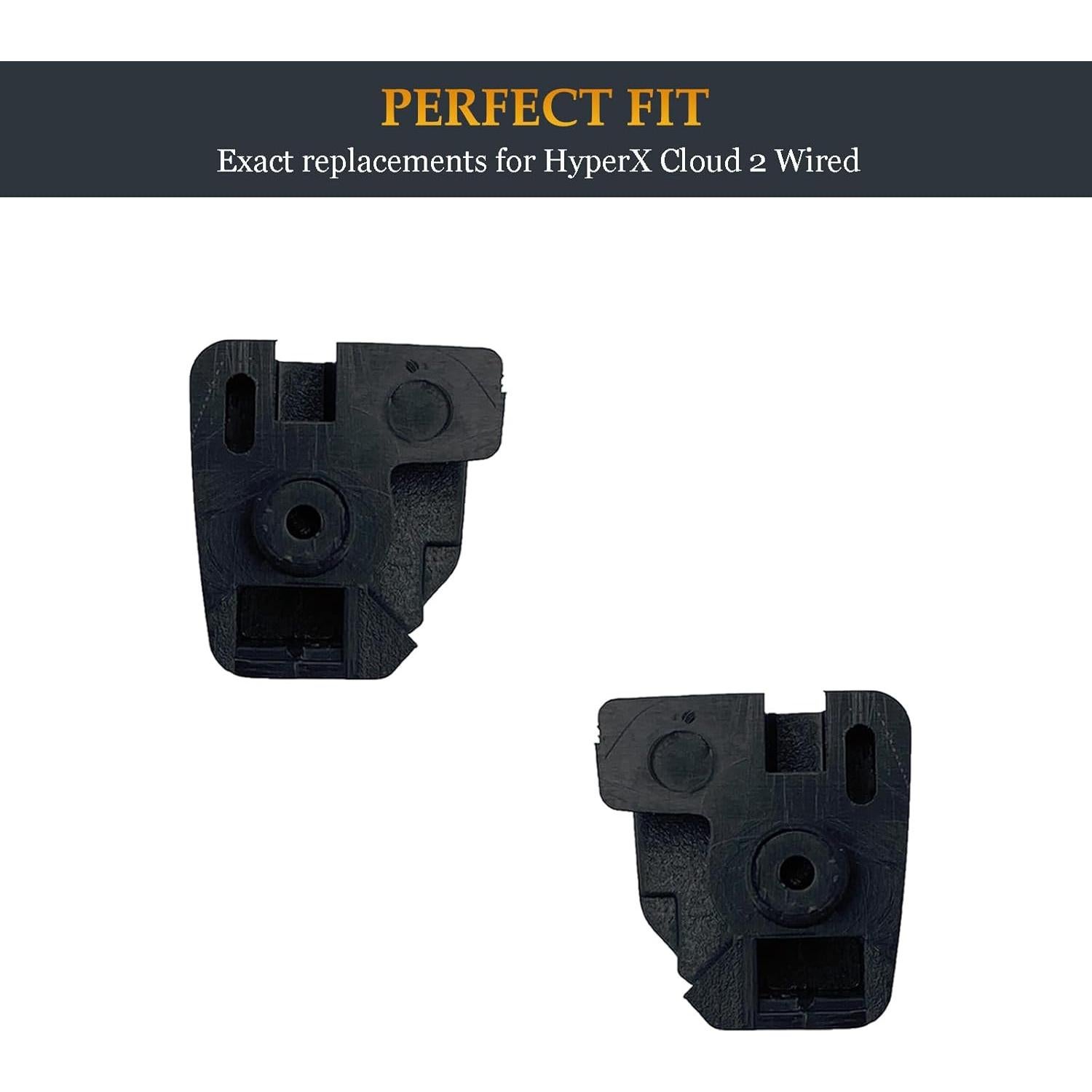 Swiveles de Reemplazo para Auriculares HyperX Cloud II - 1 Par