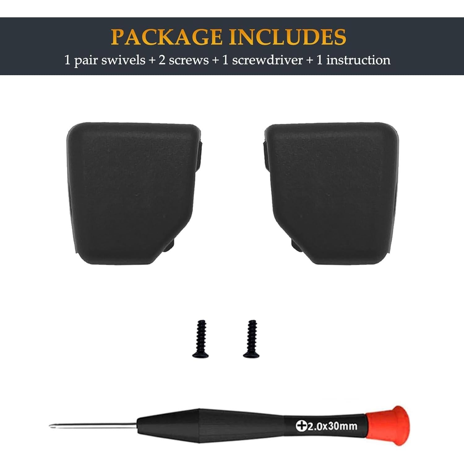 Swiveles de Reemplazo para Auriculares HyperX Cloud II - 1 Par