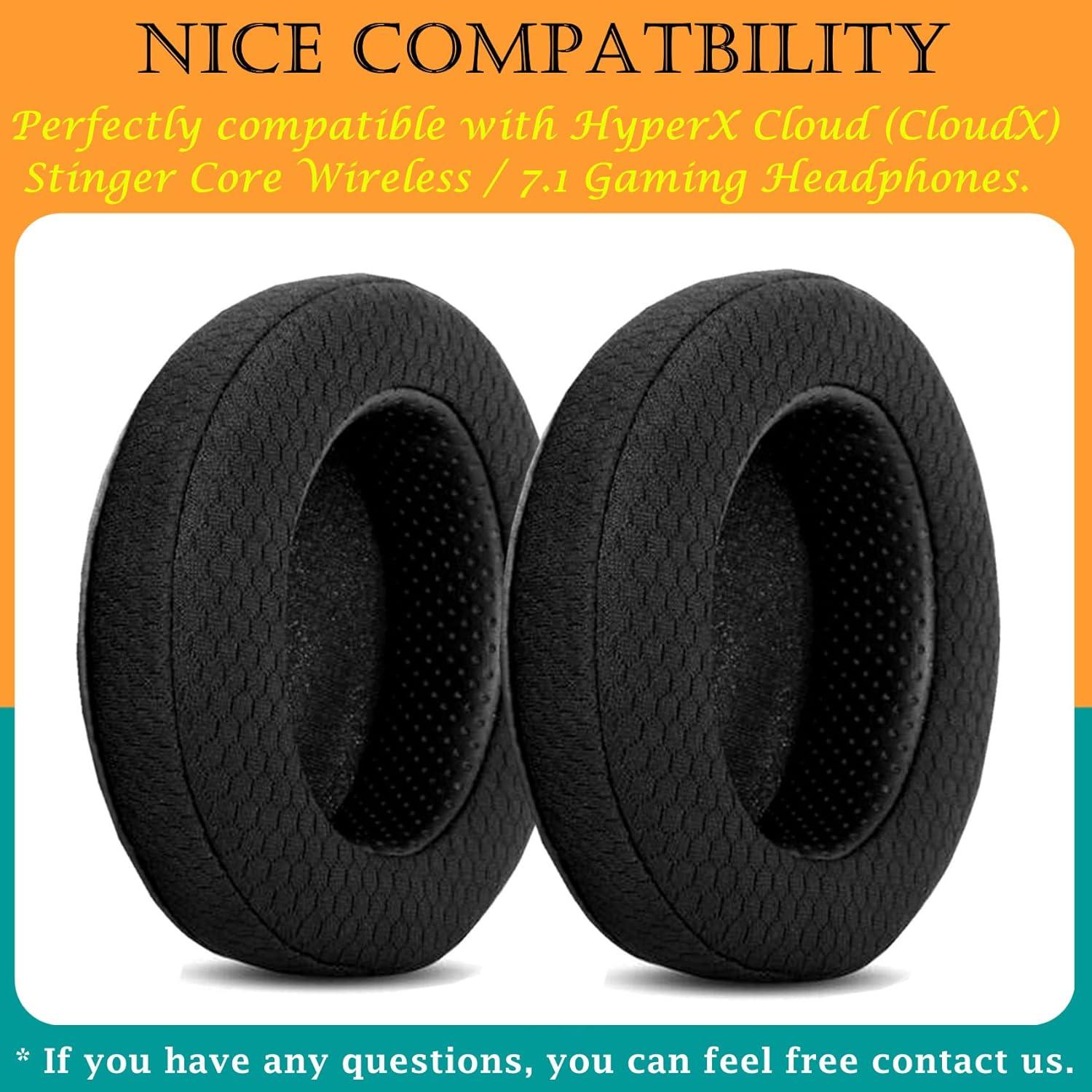 Almohadillas de Repuesto TaiZiChangQin para Auriculares HyperX Cloud Stinger