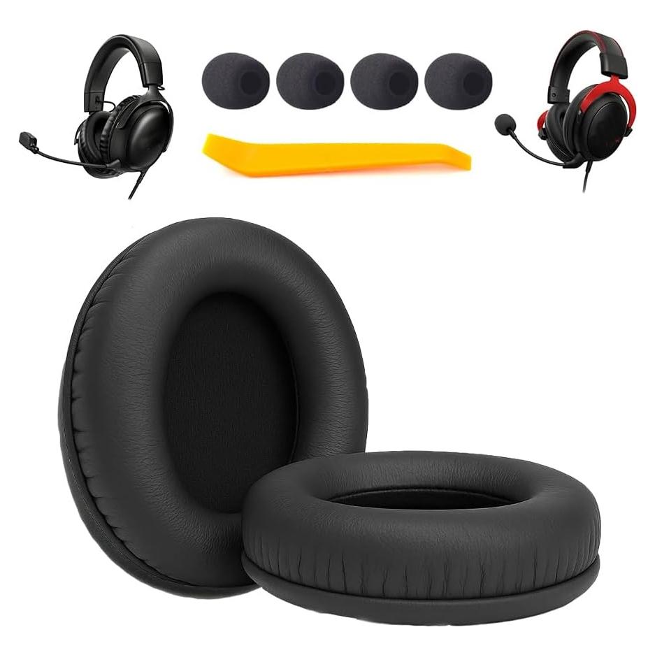 Almohadillas de Repuesto SEICHYGO para Auriculares Hyper-X Cloud