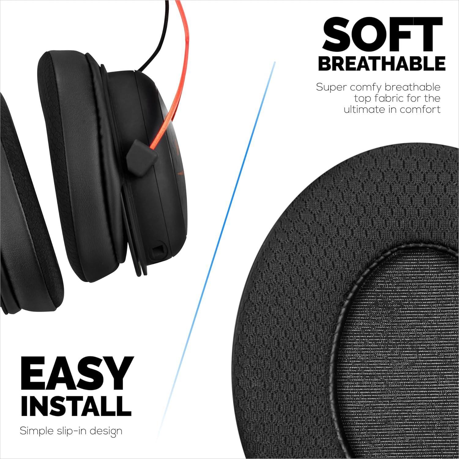 Almohadillas Híbridas Brainwavz para Auriculares HyperX Cloud
