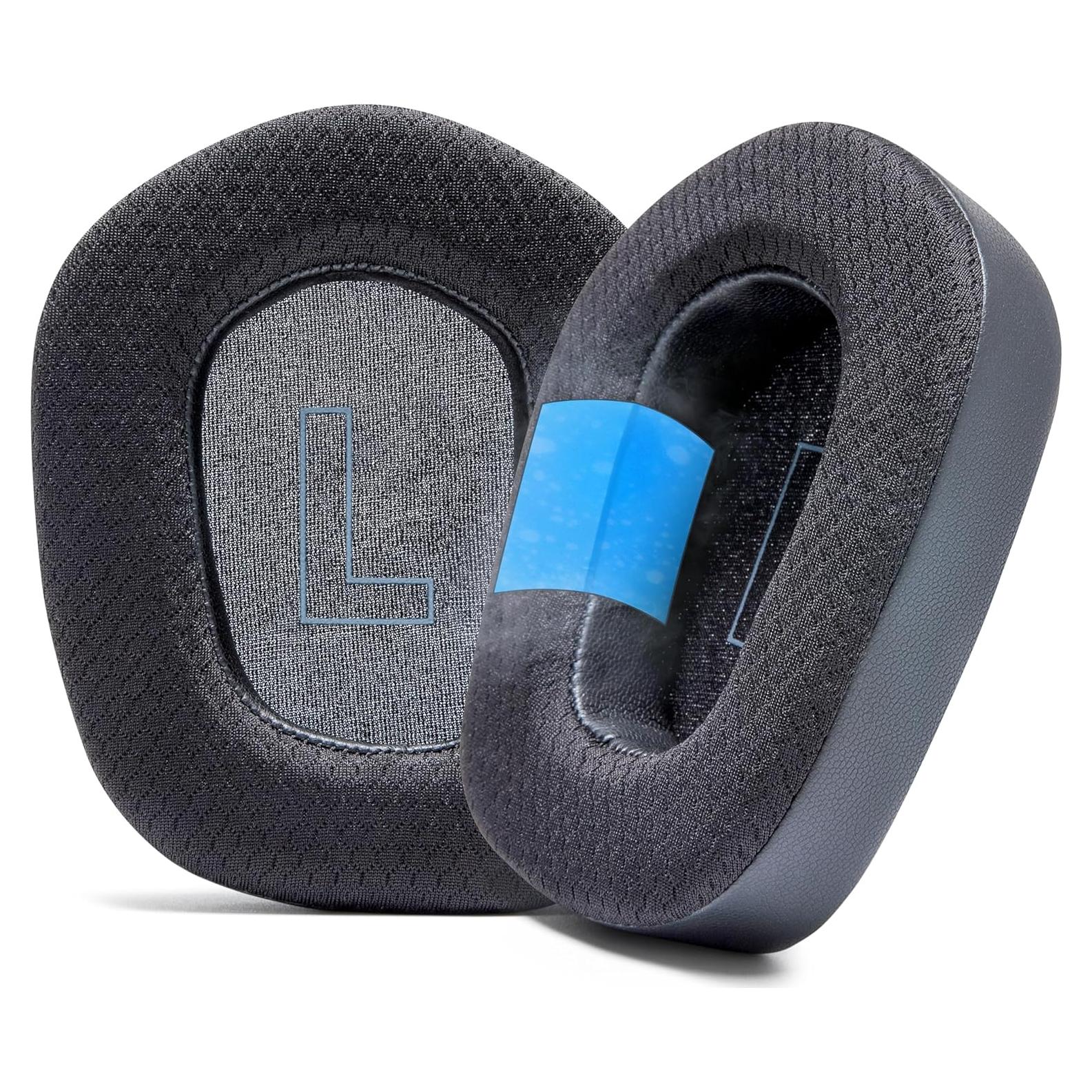 Almohadillas de Gel Refrigerante Wicked Cushions para Logitech G733 - Negro