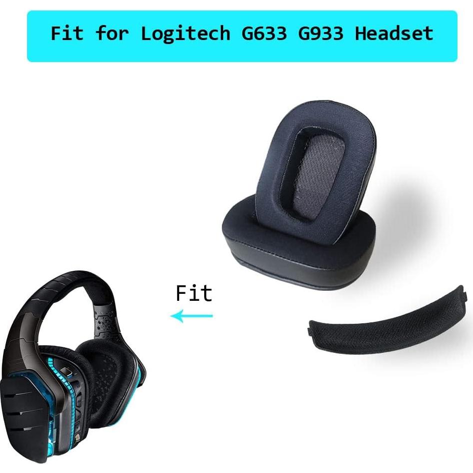 Almohadillas de Gel Refrigerante Logitech G633 G933 G935