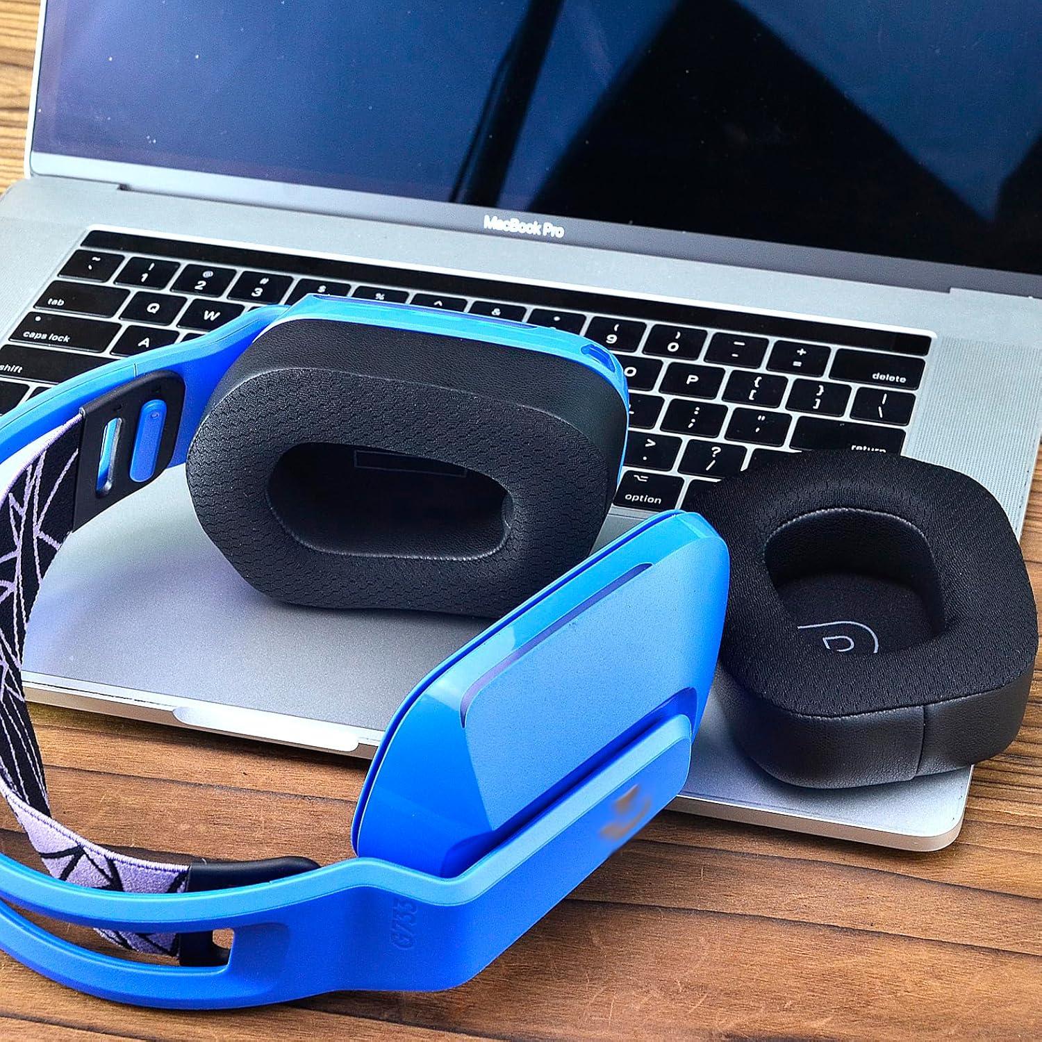 Almohadillas de Gel Refrigerante Defean para Auriculares Logitech G733 G335