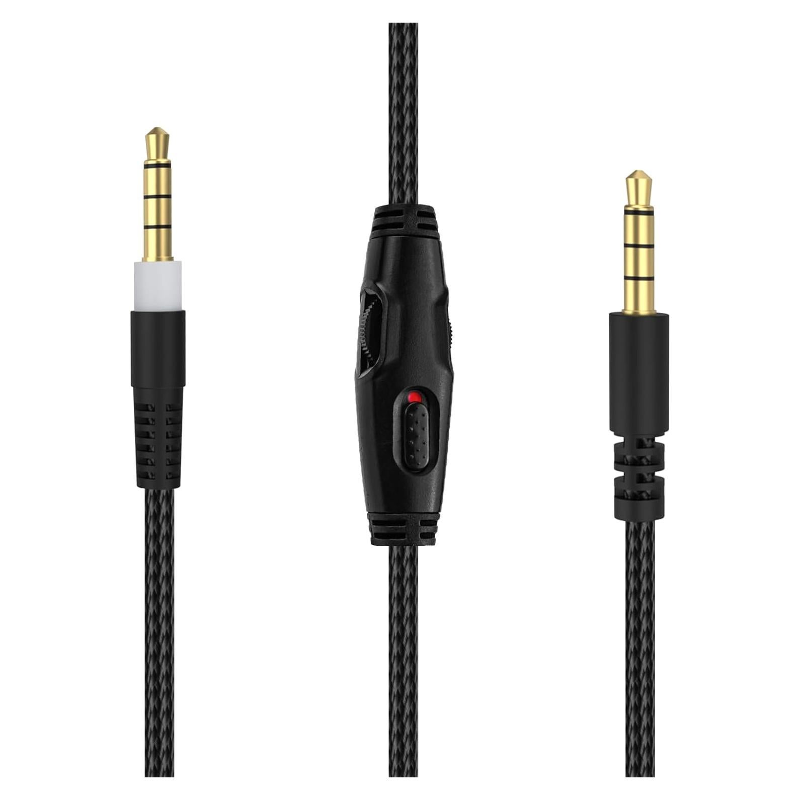 Cable de audio de reemplazo 3.5mm Toeasor para HyperX y Logitech