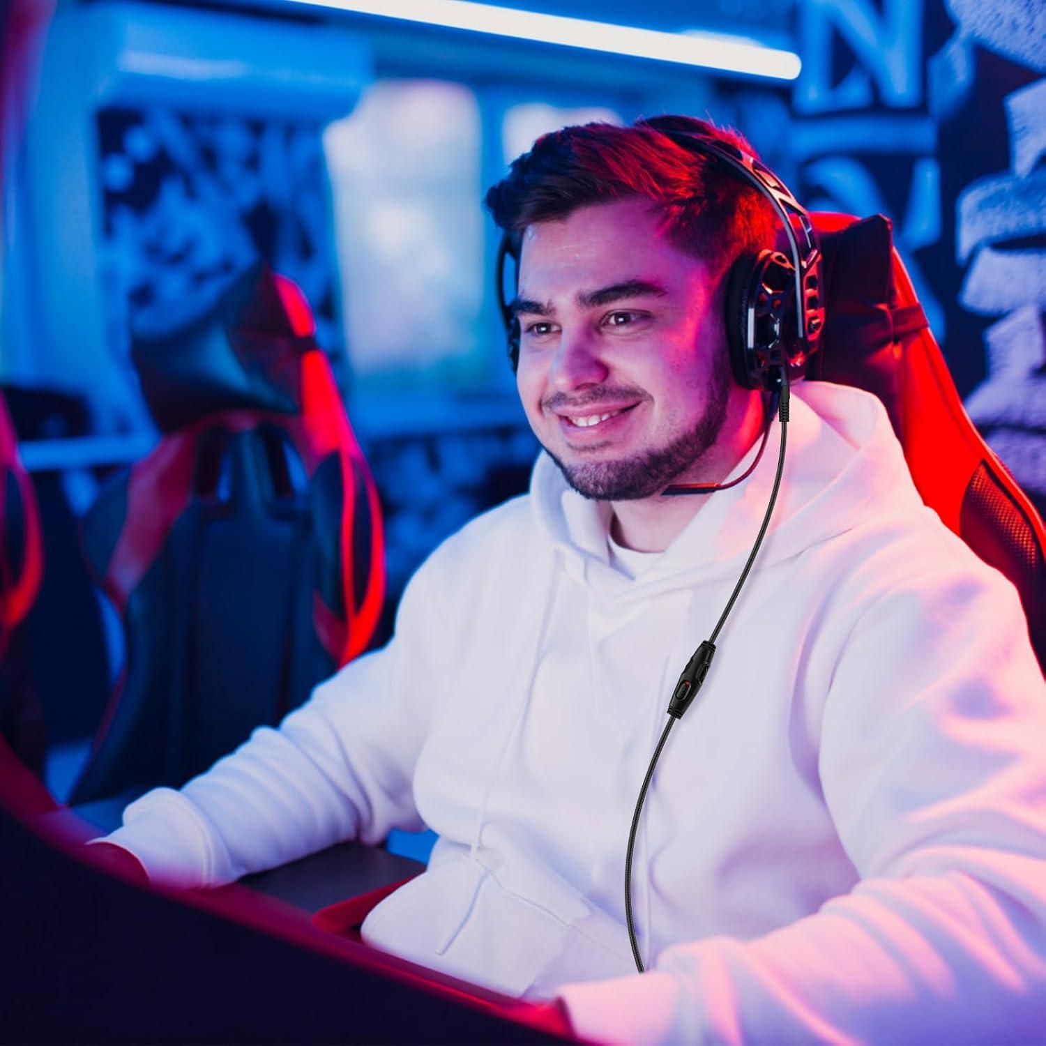 Cable de audio de reemplazo 3.5mm Toeasor para HyperX y Logitech