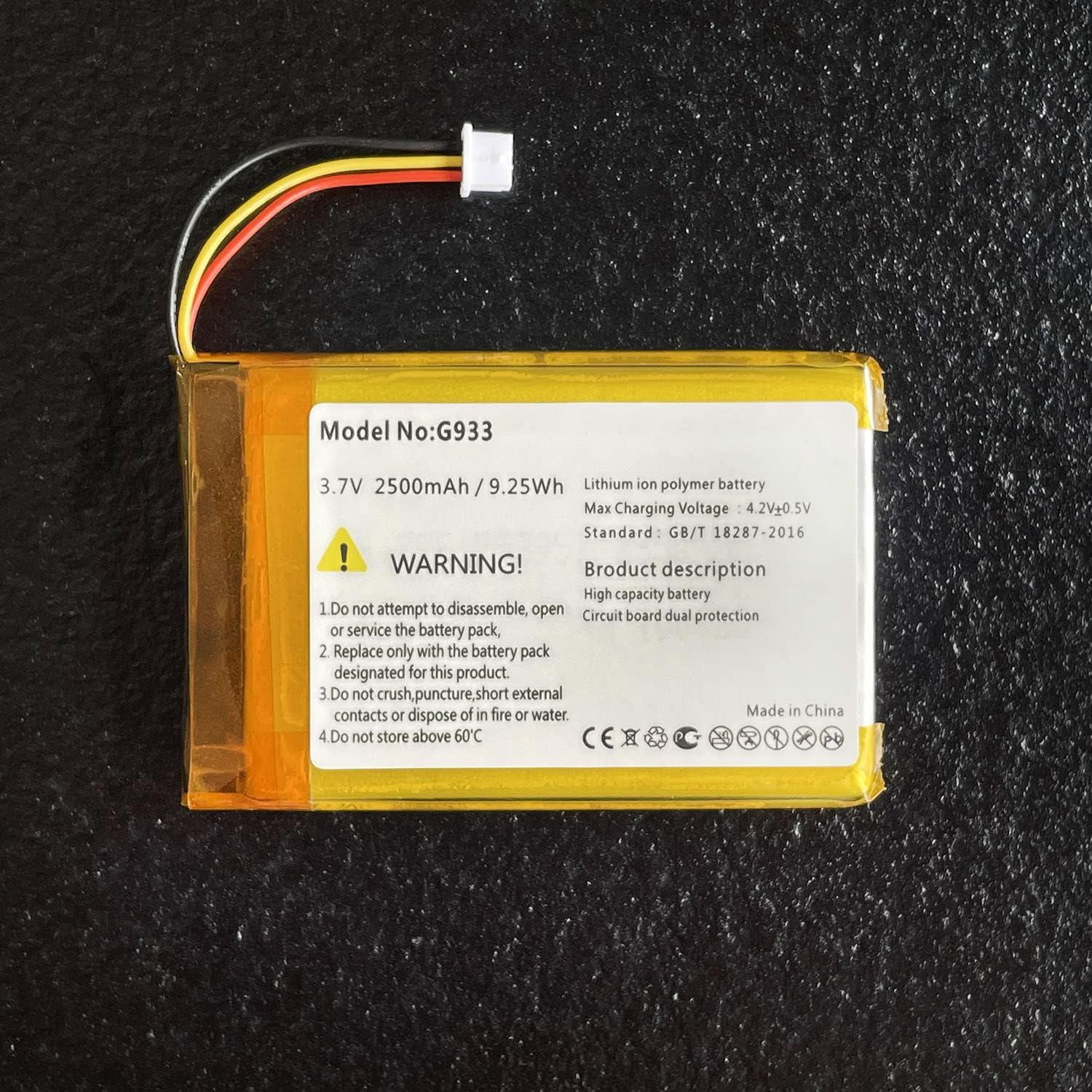 Batería de 2500mAh para Auriculares Logitech G933 G533