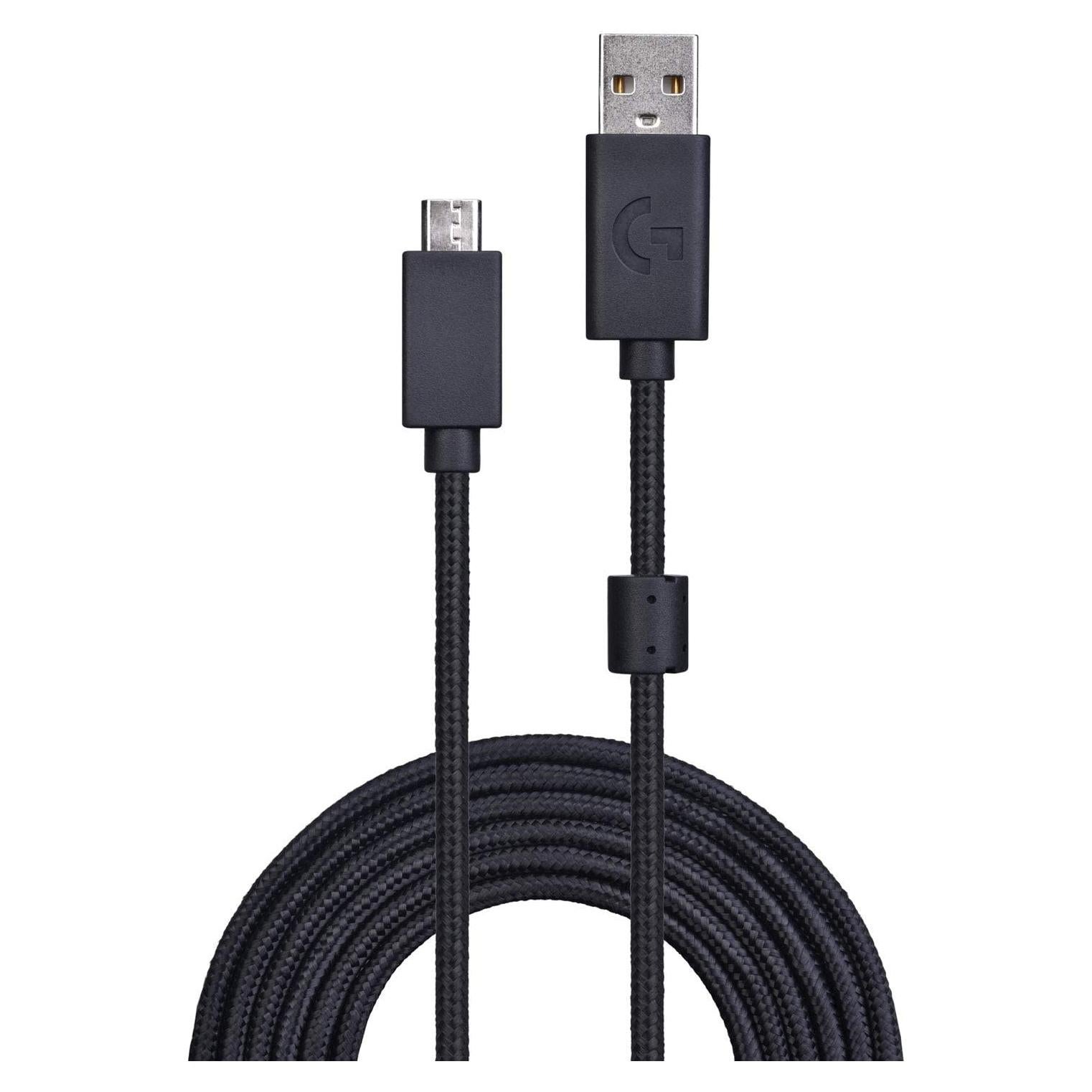 Cable de carga y audio Micro USB 2m Koffmon para Logitech G633/G933