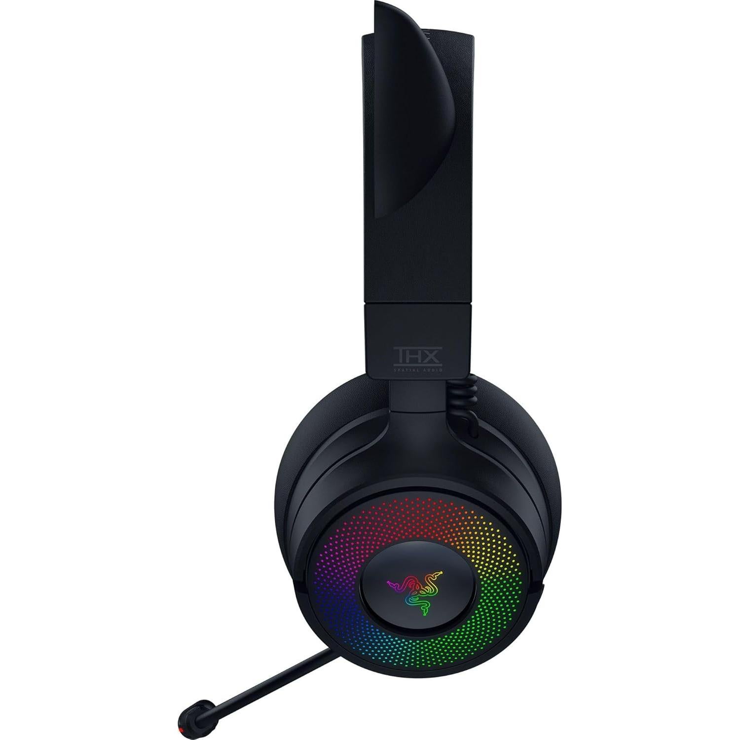 Auriculares Gaming Inalámbricos Razer Kraken Kitty V3 Pro RGB - 40mm, Bluetooth 5.3