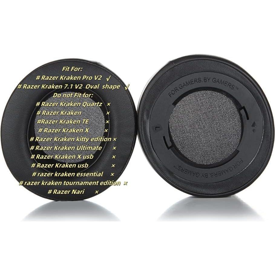Almohadillas de Repuesto Razer Kraken Pro 7.1 V2 Ovaladas