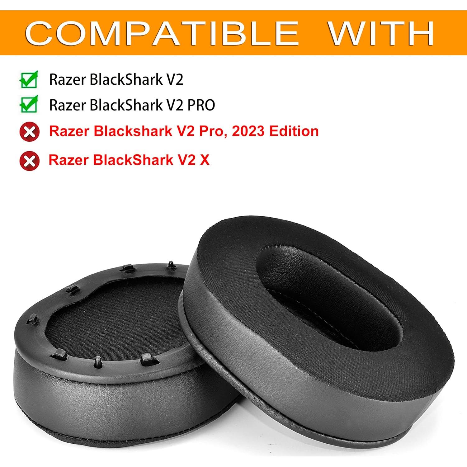 Almohadillas de Gel Enfriamiento defean para Razer BlackShark V2/V2 Pro