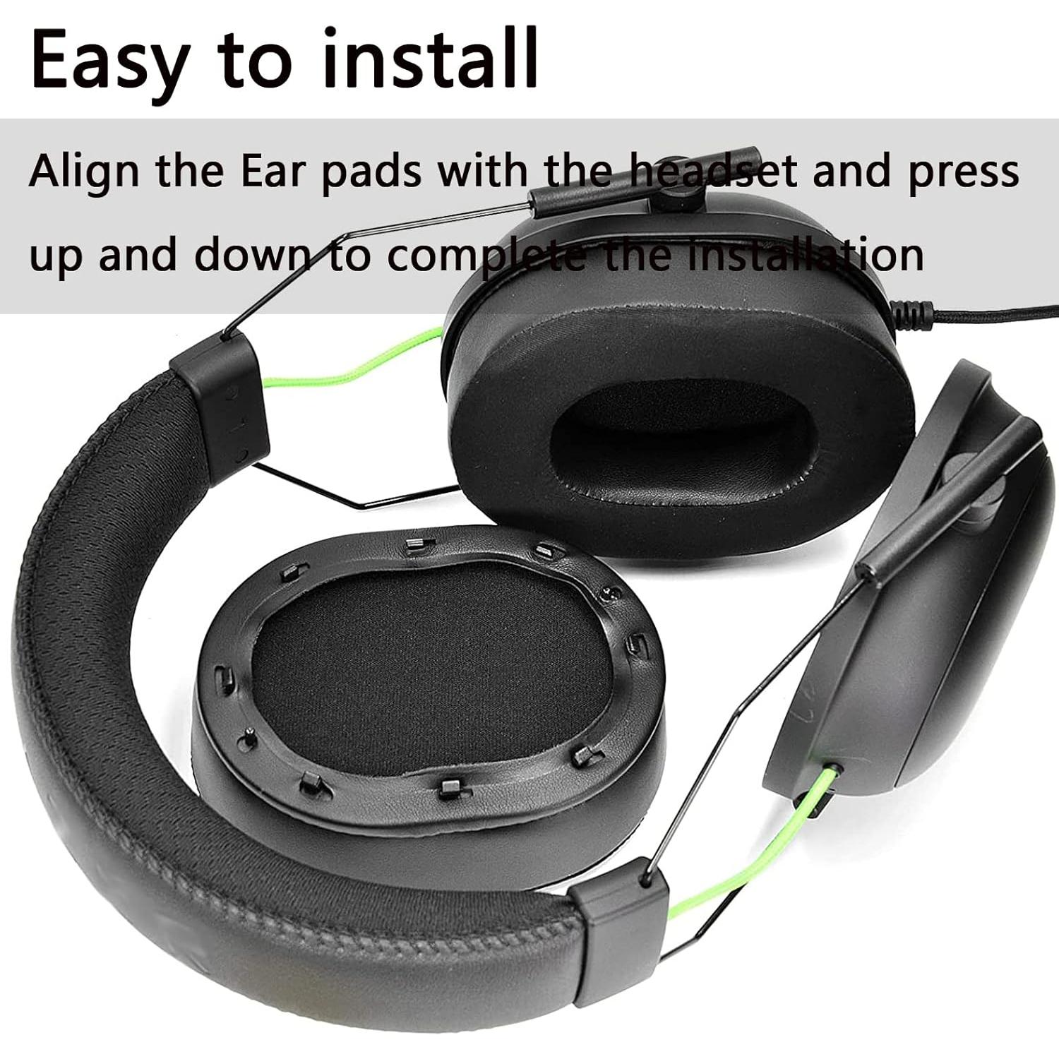 Almohadillas de Gel Enfriamiento defean para Razer BlackShark V2/V2 Pro