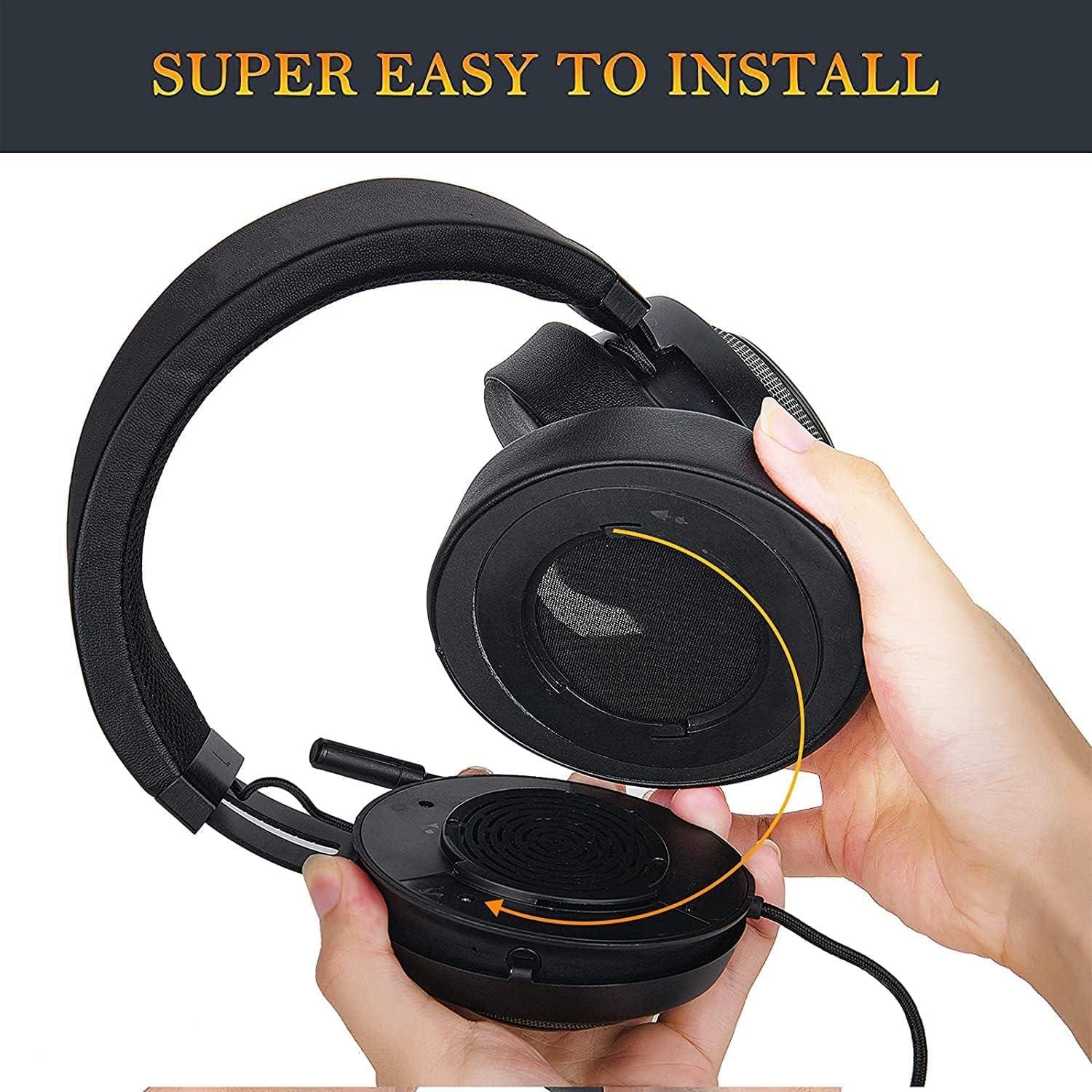 Almohadillas de Repuesto SOULWIT para Auriculares Razer Kraken