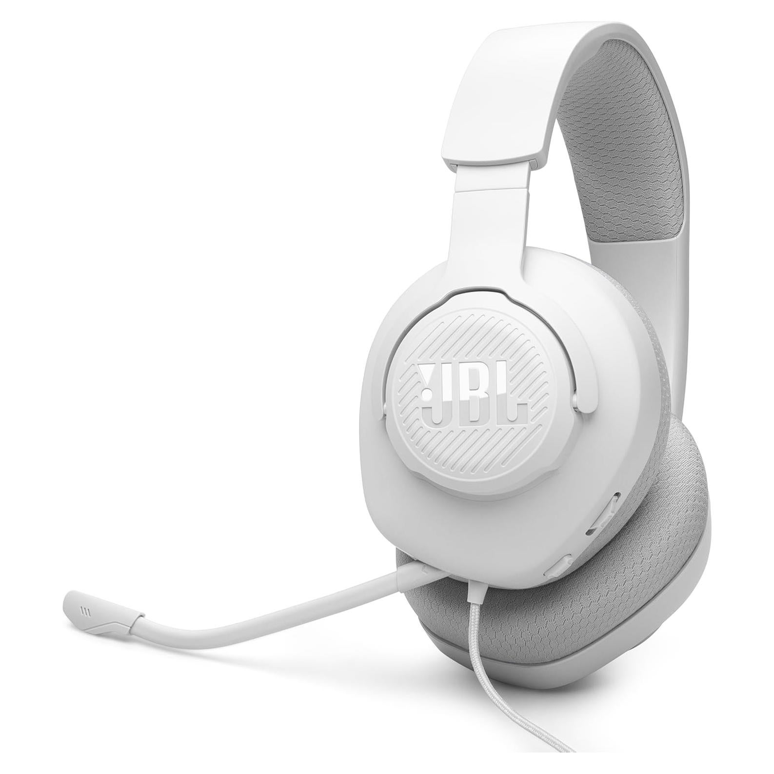 Auriculares de Juego JBL Quantum 100M2 con Micrófono Blanco