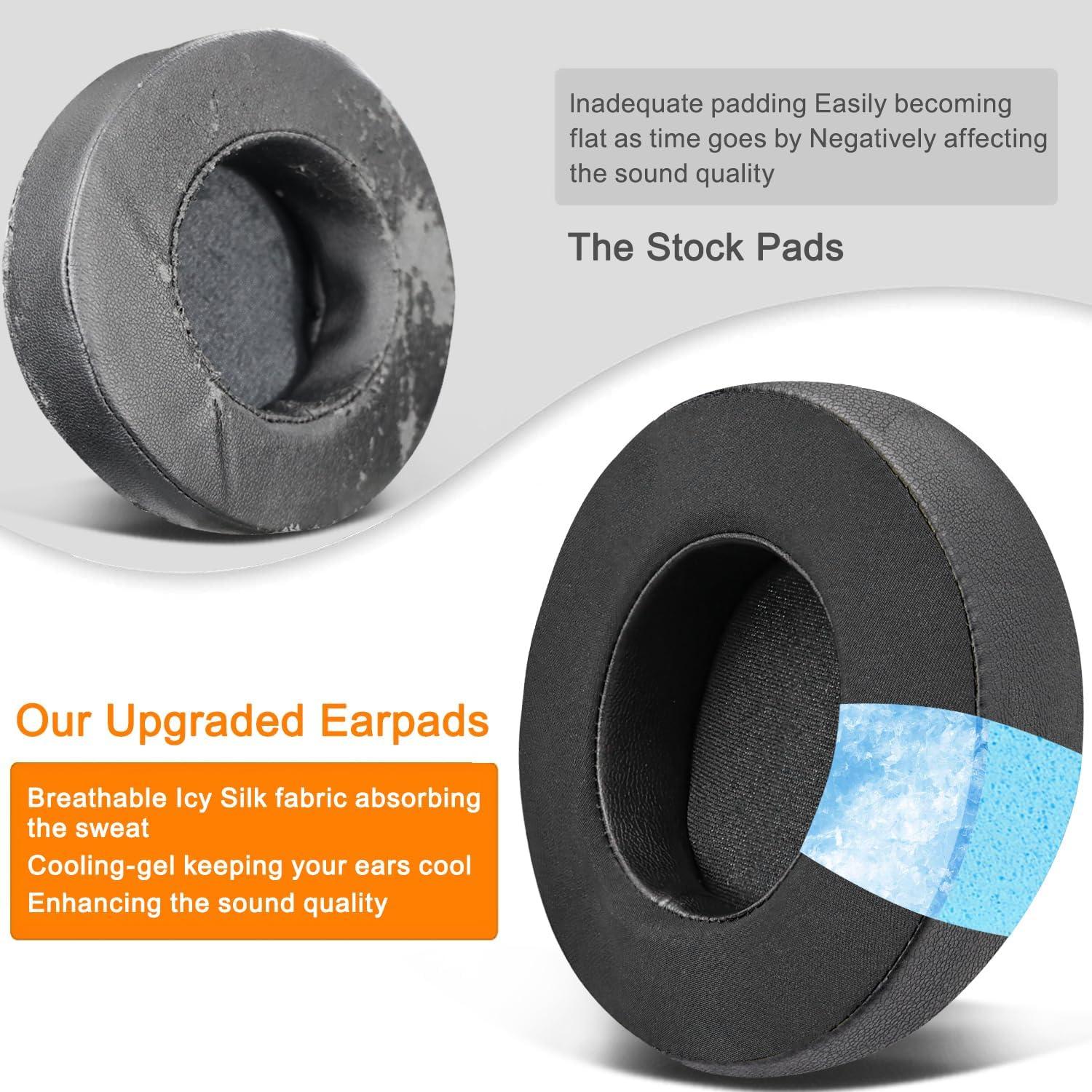 Almohadillas de Gel Reemplazo SOULWIT para Auriculares Razer ManO'War