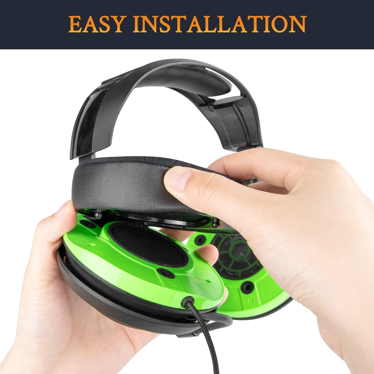 Almohadillas de Gel Reemplazo SOULWIT para Auriculares Razer ManO'War