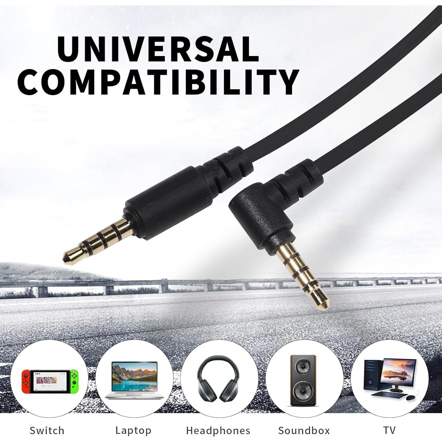 Cable de Audio 3.5mm HNYYZL para Auriculares Razer Inalámbricos