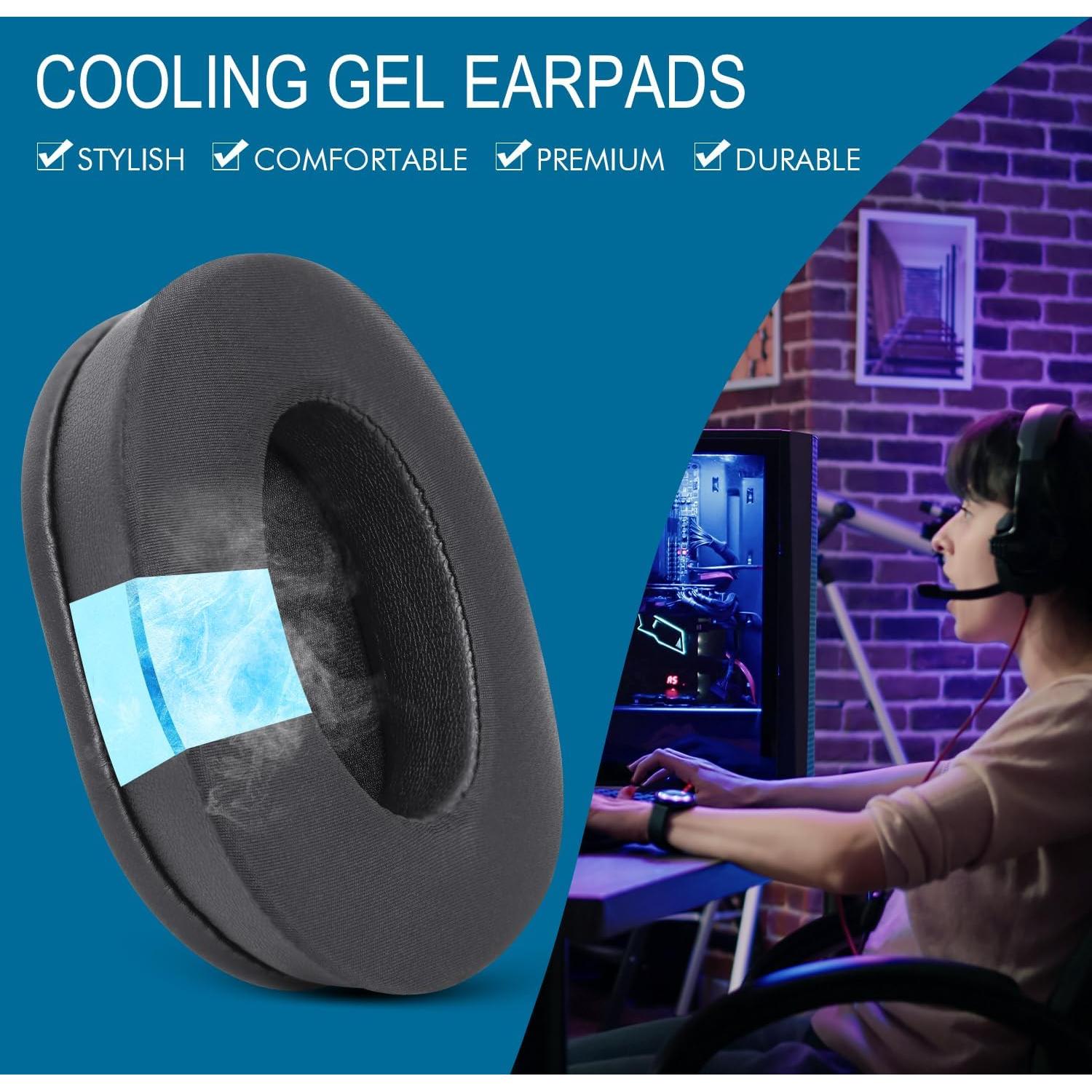 Almohadillas de Reemplazo GVOEARS para Razer BlackShark V2/V2 Pro