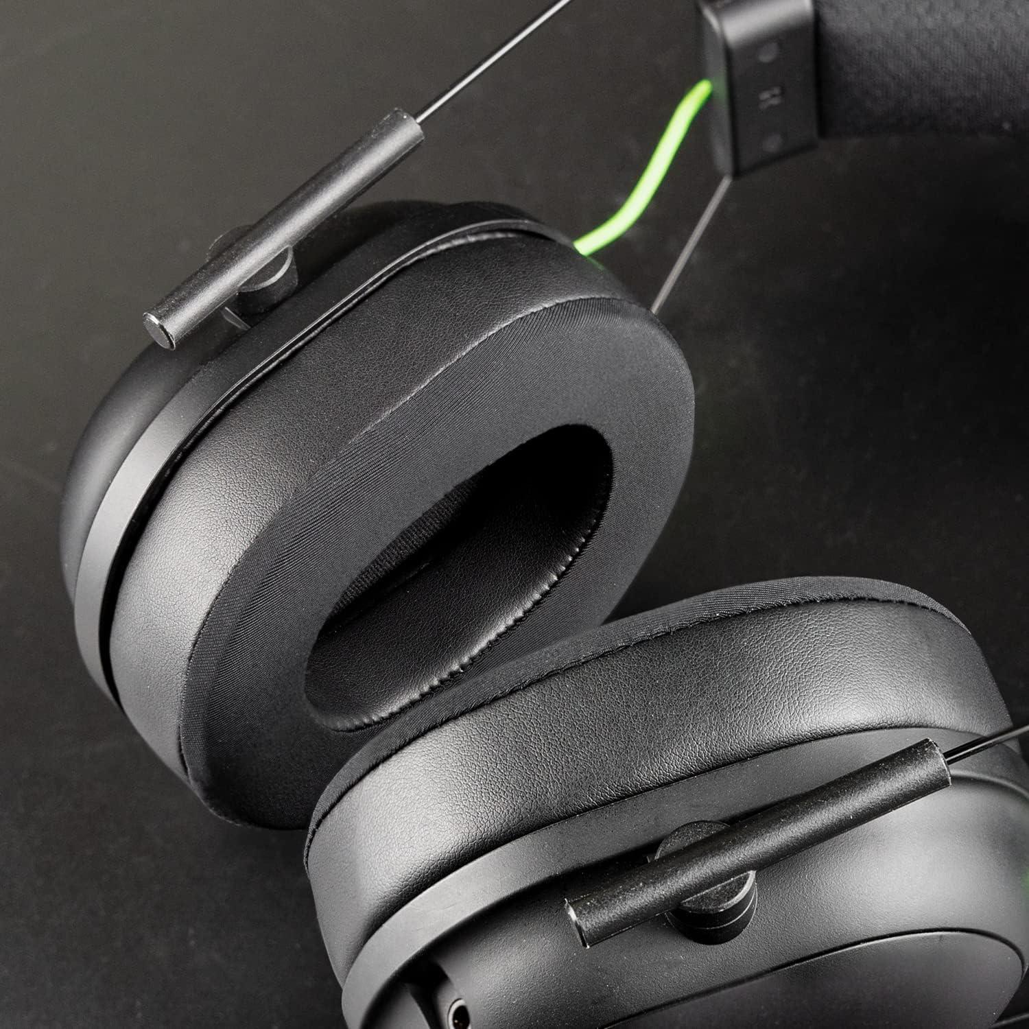 Almohadillas de Gel Refrigerante SOULWIT para Razer BlackShark V2 - Negro