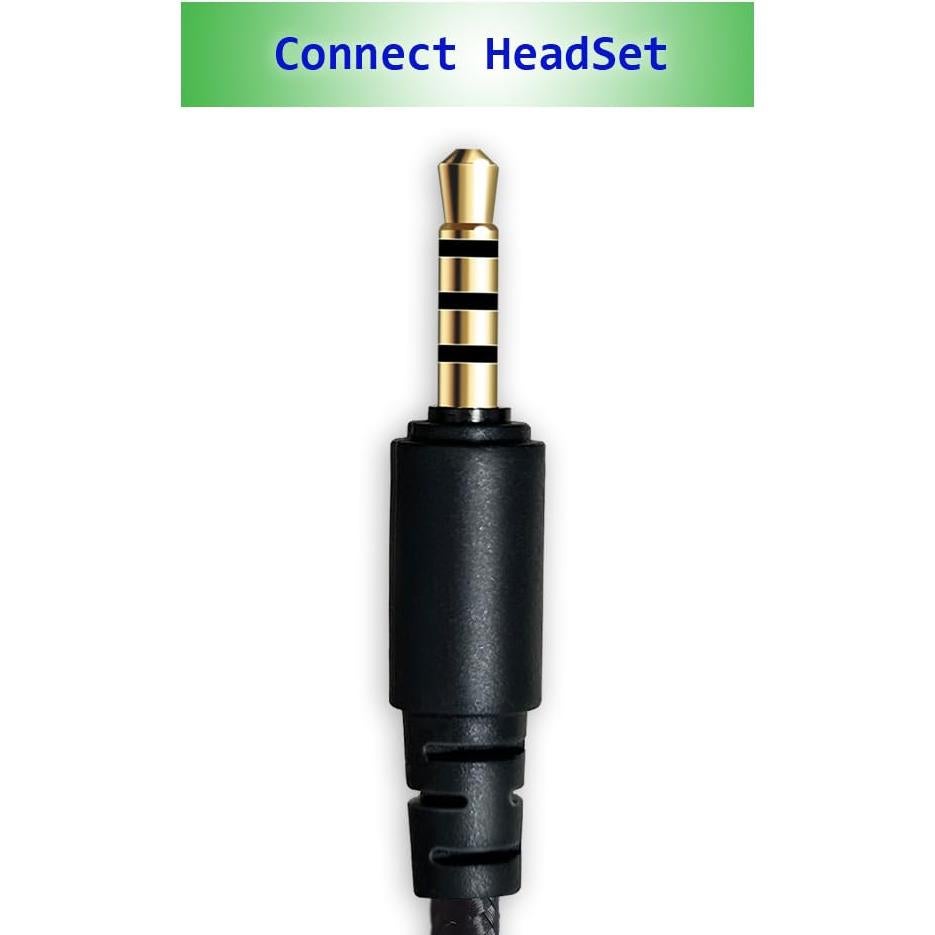 Cable de audio auxiliar Razer BlackShark V2 Pro 1.5m trenzado