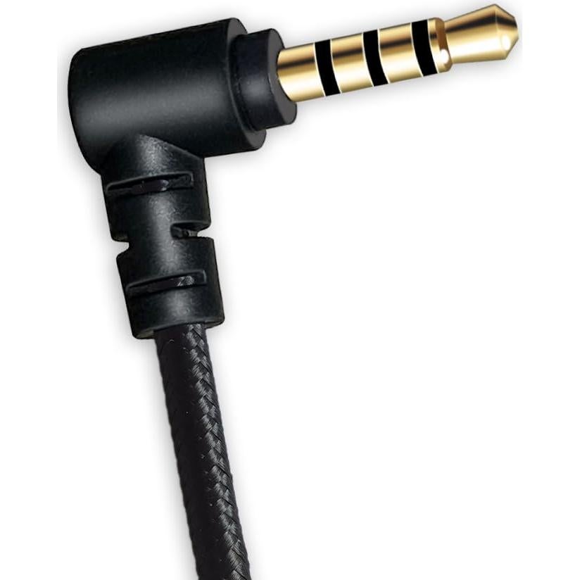 Cable de audio auxiliar Razer BlackShark V2 Pro 1.5m trenzado