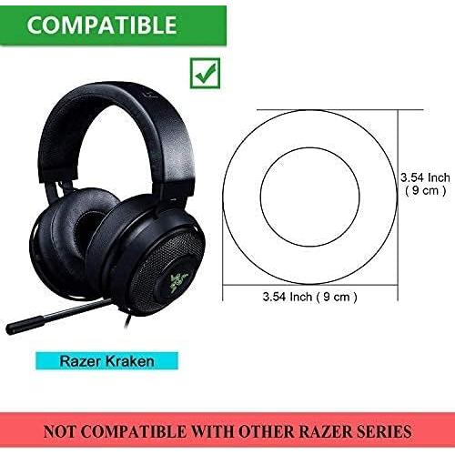 Cojines de Repuesto Razer Kraken Pro V1 Negro Espuma Memoria