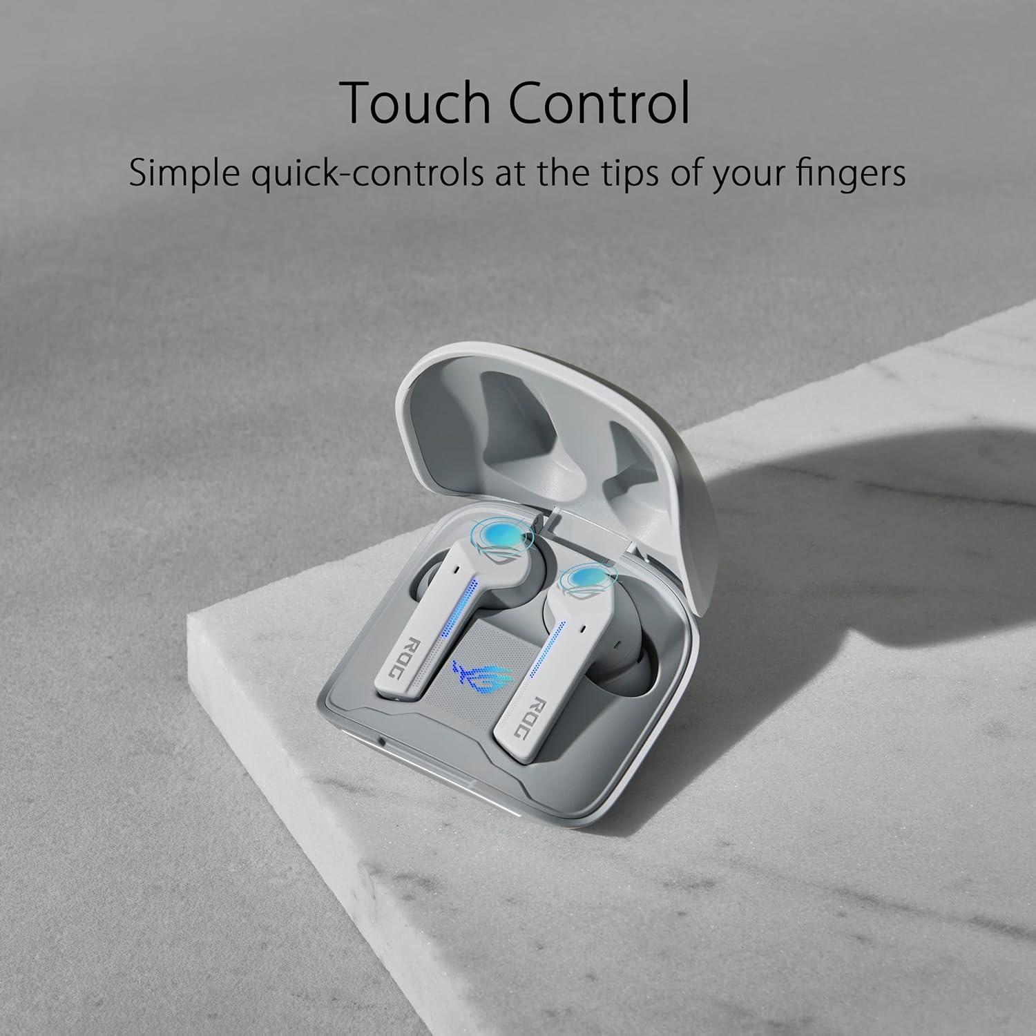 Auriculares Gaming Inalámbricos ASUS ROG Cetra Blanco Lunar