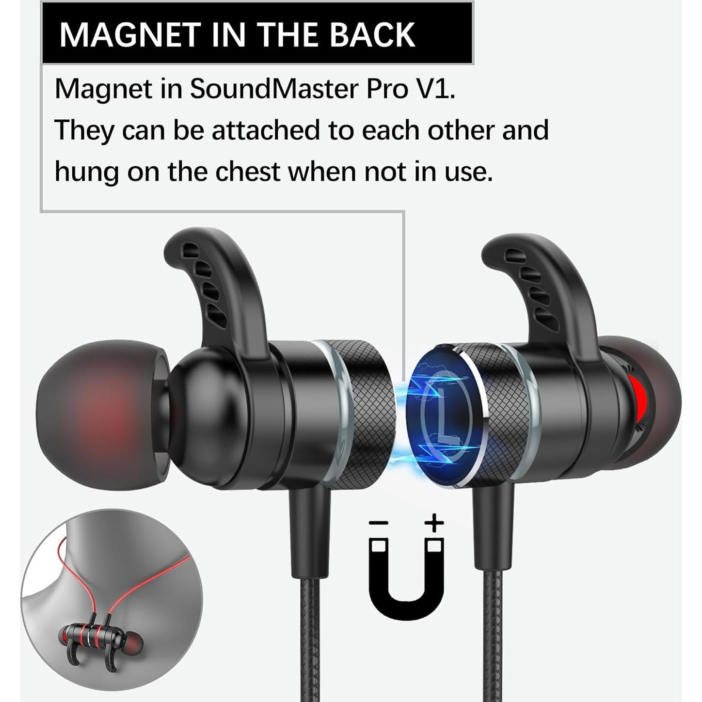 Auriculares para Juegos SoundMaster Pro V1 - Micrófono y Control de Volumen