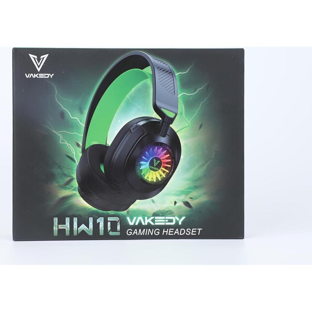 Auriculares Gaming Inalámbricos HW10 - 50h Batería, RGB, PS5/PC