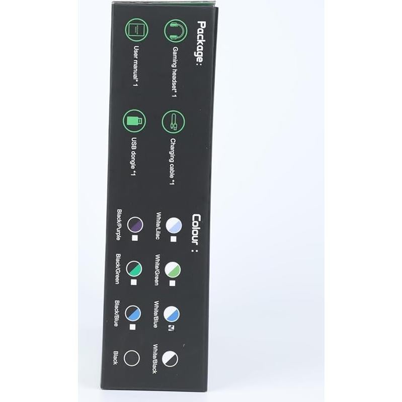 Auriculares Gaming Inalámbricos HW10 - 50h Batería, RGB, PS5/PC