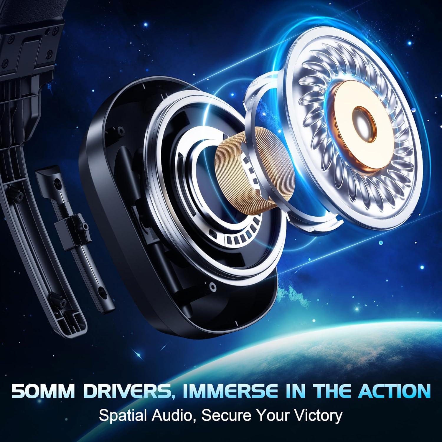 Auriculares Gaming HW11 Dongguan con Micrófono y Cancelación de Ruido