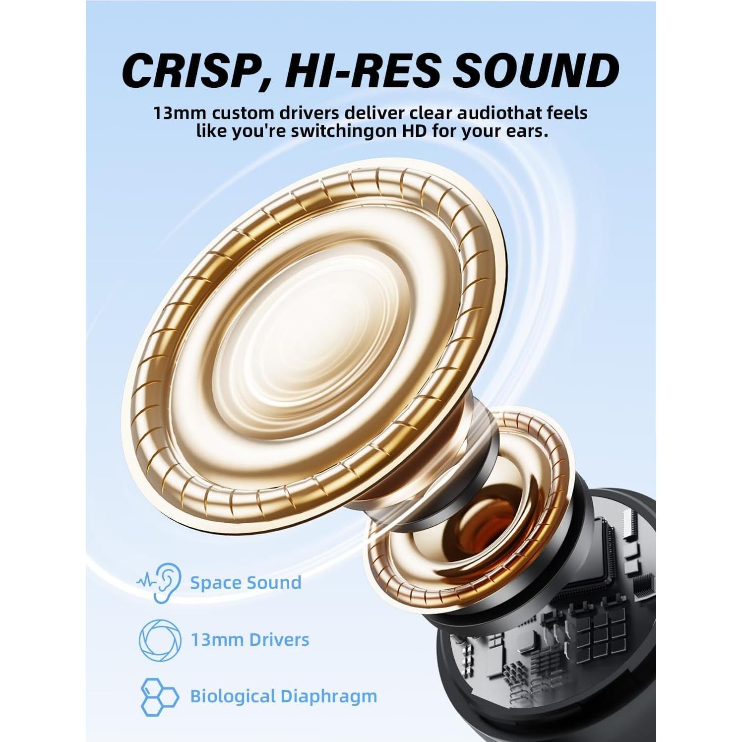 Auriculares Inalámbricos ONIKUMA T27 con Micrófono ENC 20ms PS5/PC