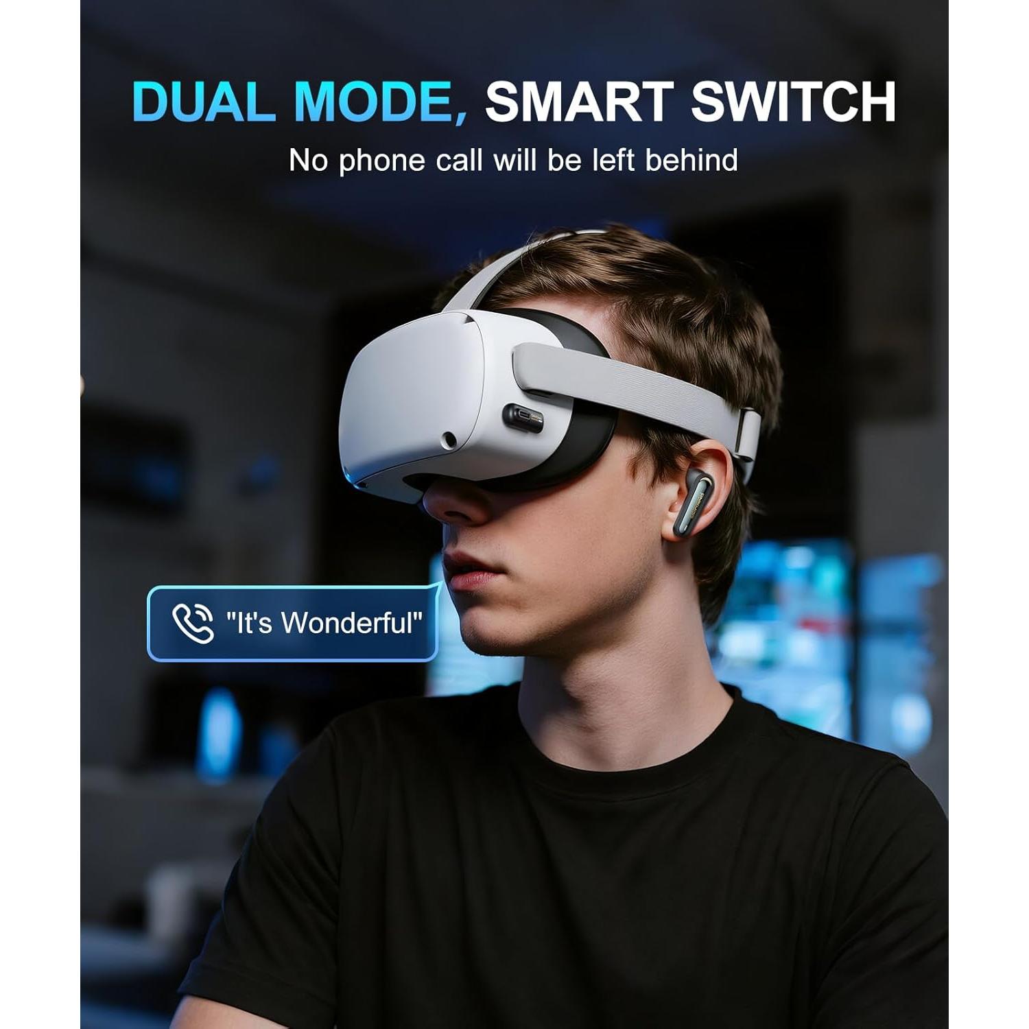 Auriculares Inalámbricos ONIKUMA TX610 con Cancelación de Ruido