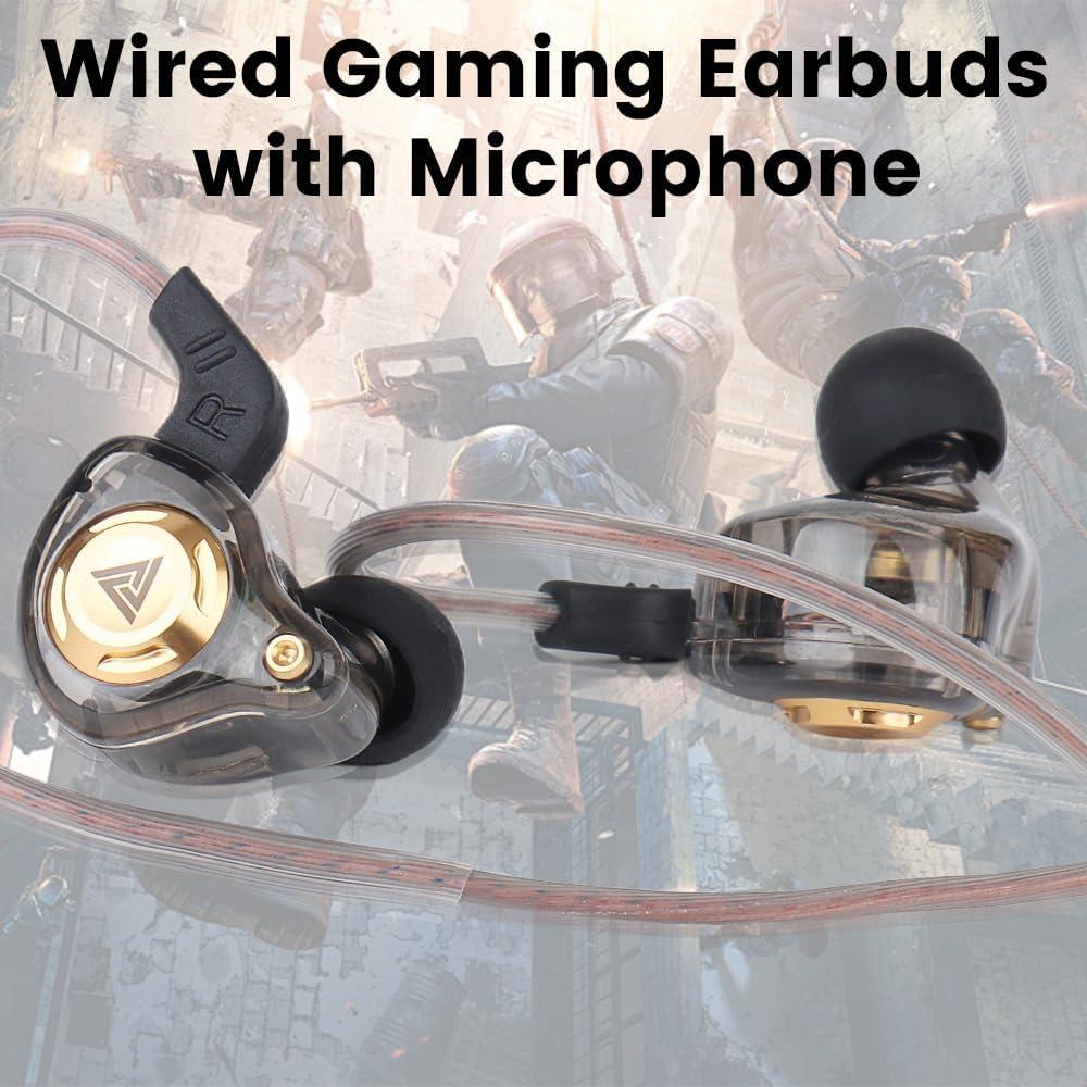 Auriculares Gaming In-Ear Faifxo AK6SRS Sonido HiFi 10mm