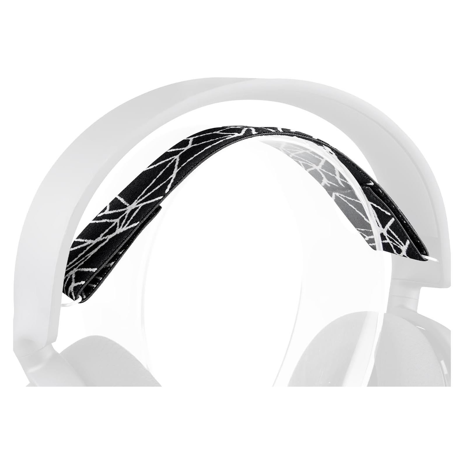 Cubierta de diadema SOULWIT para Arctis 3/5 - Línea blanca