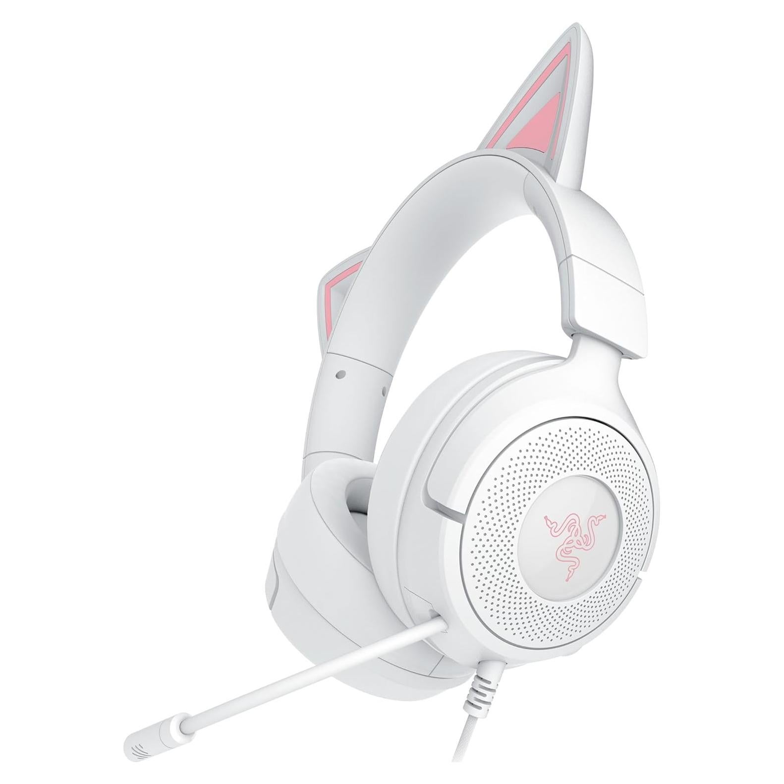 Auriculares Gaming Razer Kraken Kitty V3 X - Sonido 7.1, Blanco