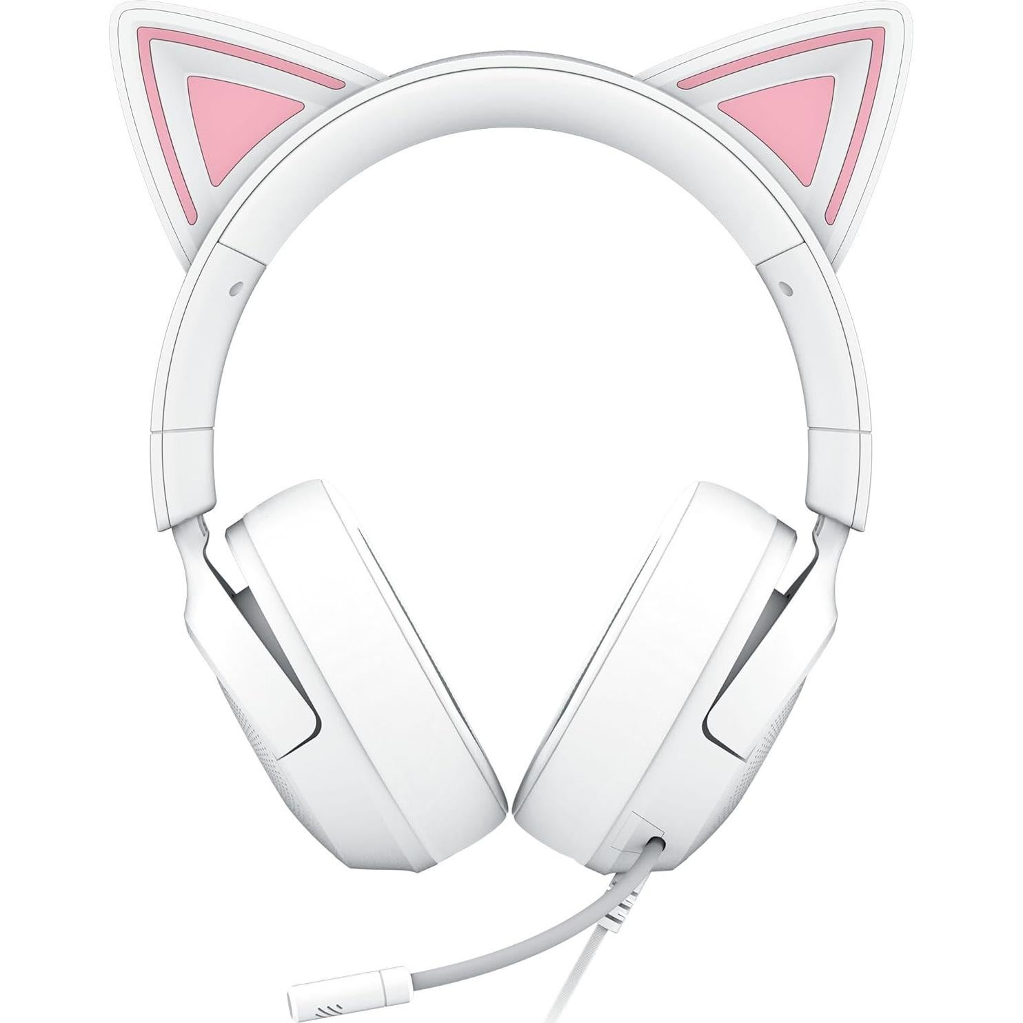 Auriculares Gaming Razer Kraken Kitty V3 X - Sonido 7.1, Blanco