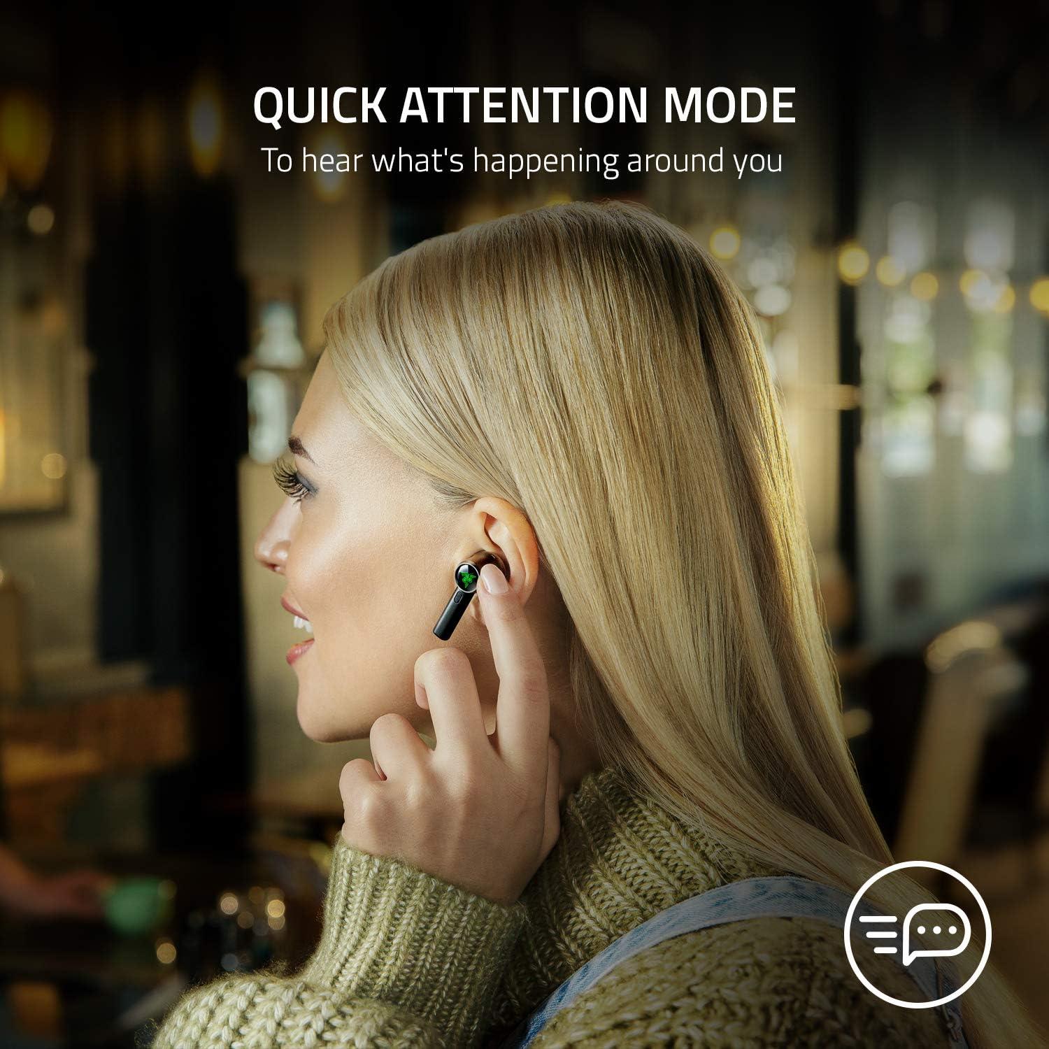 Auriculares Inalámbricos Razer Hammerhead Pro Bluetooth 20h ANC