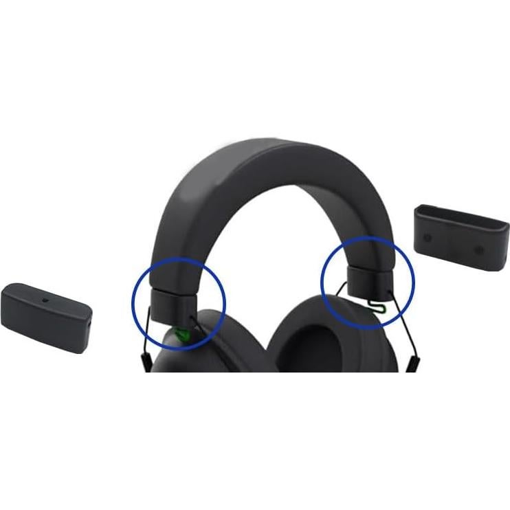 Cierre de hebilla para diadema Razer Blackshark V2 Negro