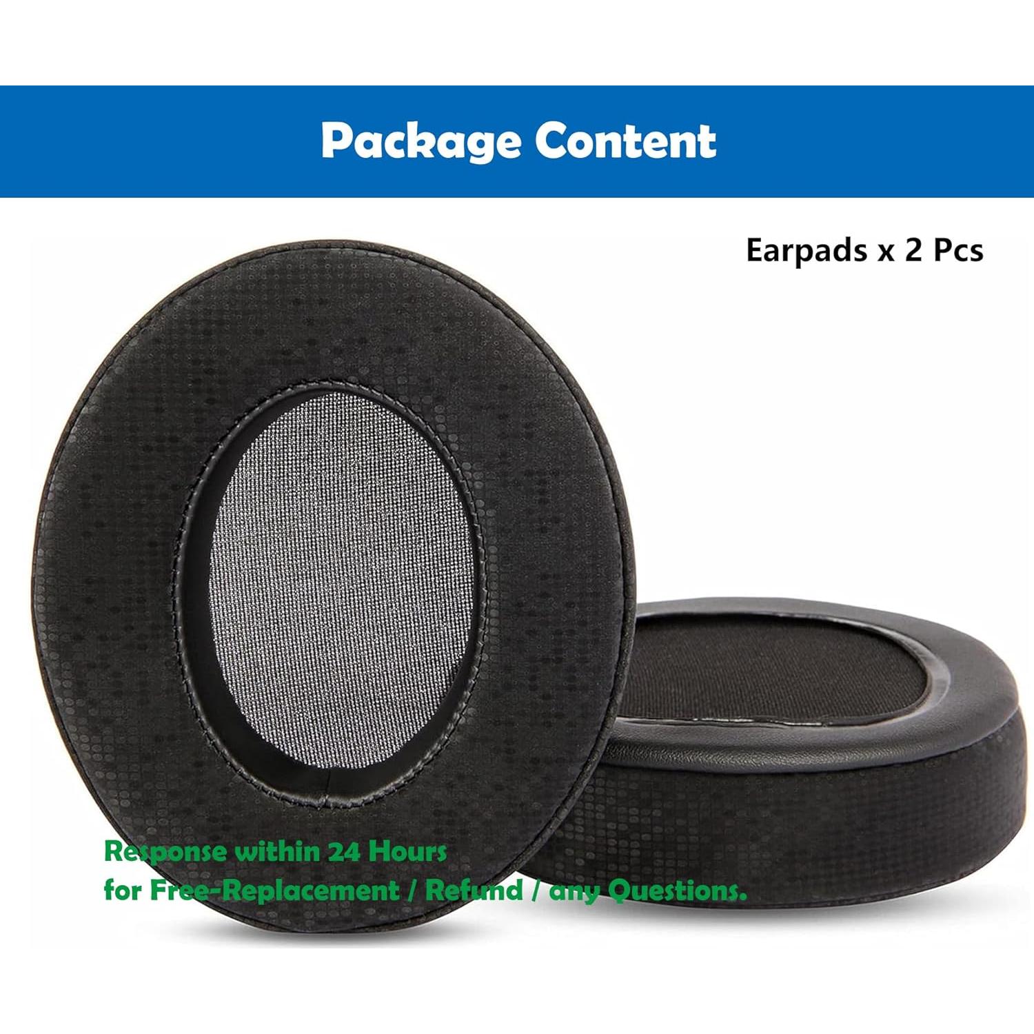 Cojines de Reemplazo Razer Blackshark V2X - Cuero y Espuma