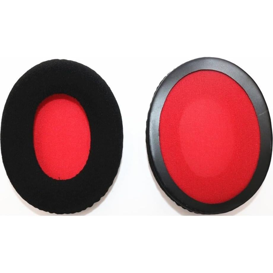 Almohadillas de Repuesto HyperX Cloud Gaming VEKEFF - Negro/Rojo
