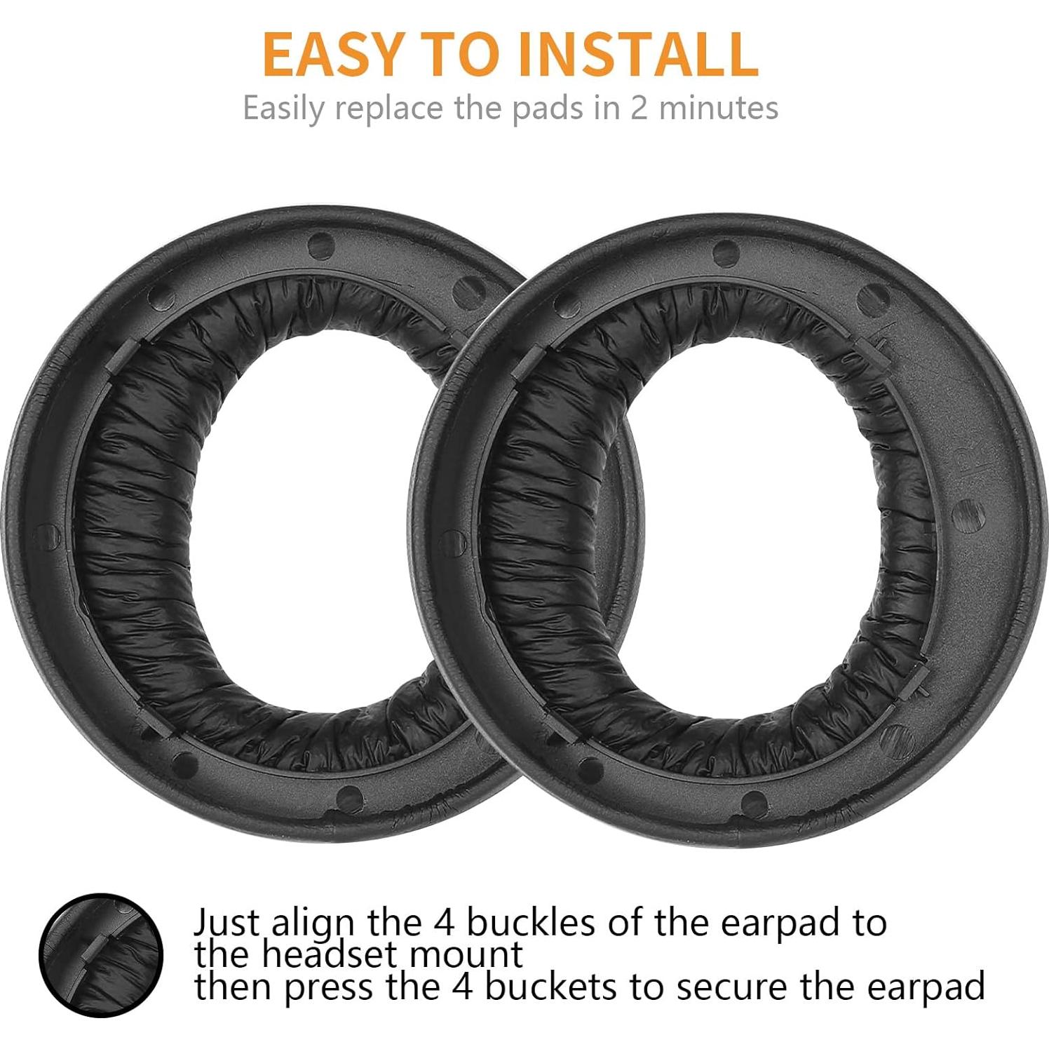 Almohadillas de Reemplazo Fadmew para Auriculares PS5 Pulse 3D