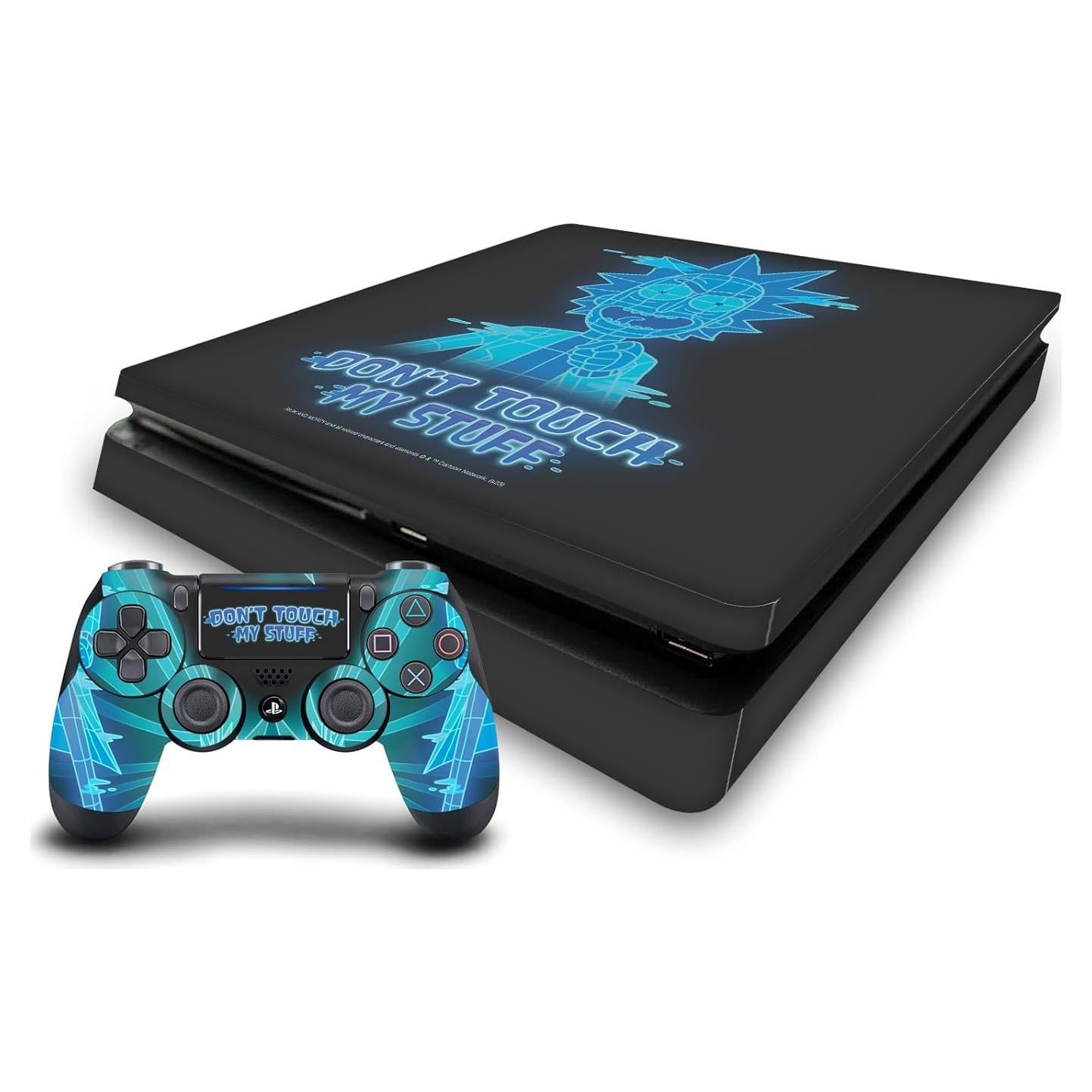 Piel de Juego Rick y Morty Head Case para PS4 Slim