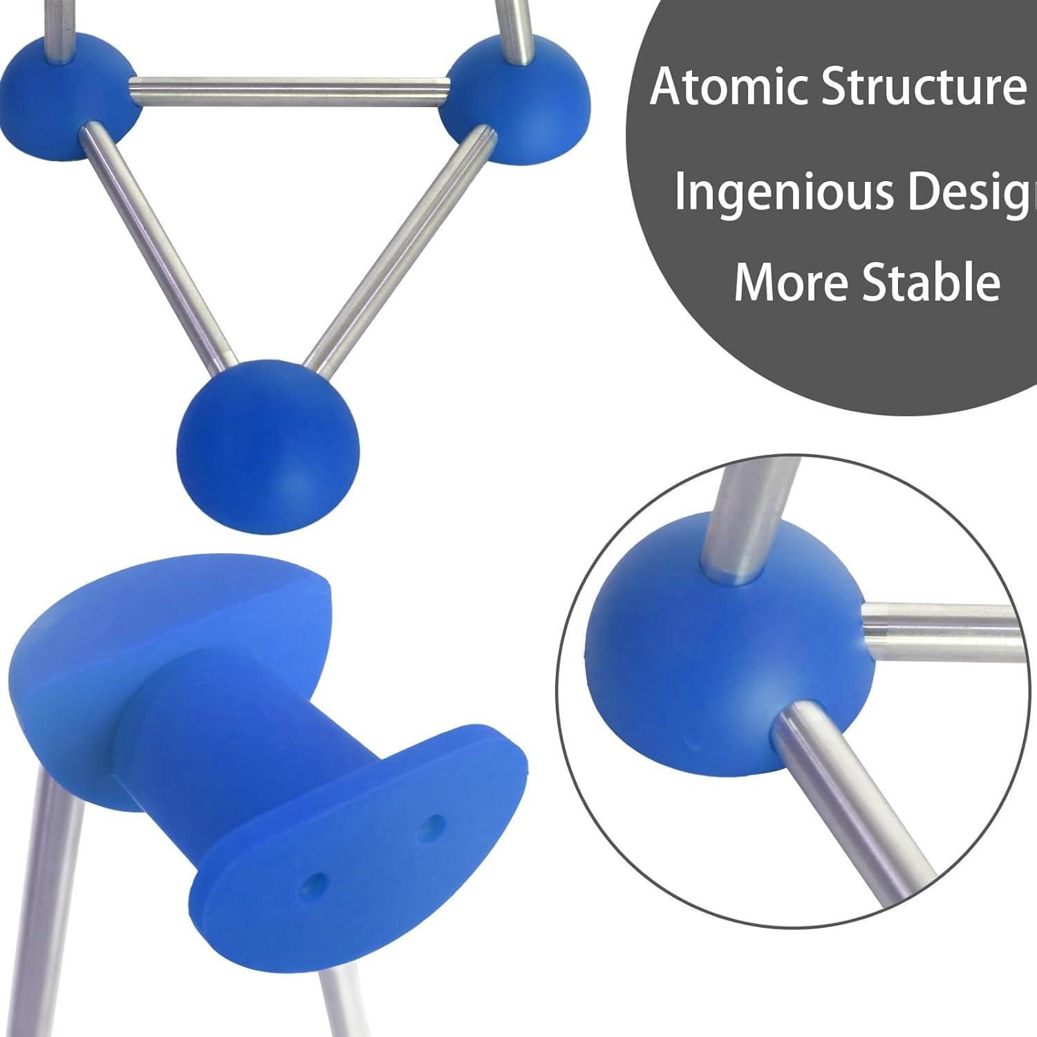 Soporte para Auriculares AJKTGHGE Azul, Diseño Trípode Estable