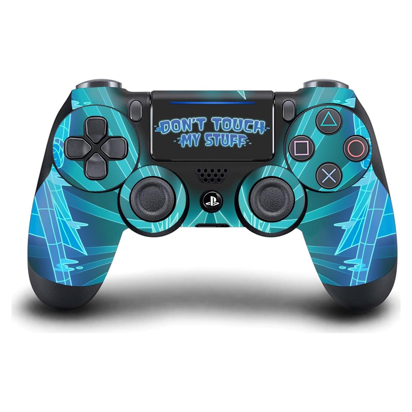 Vinilo Pegatina Rick y Morty Head Case para PS4 Controlador