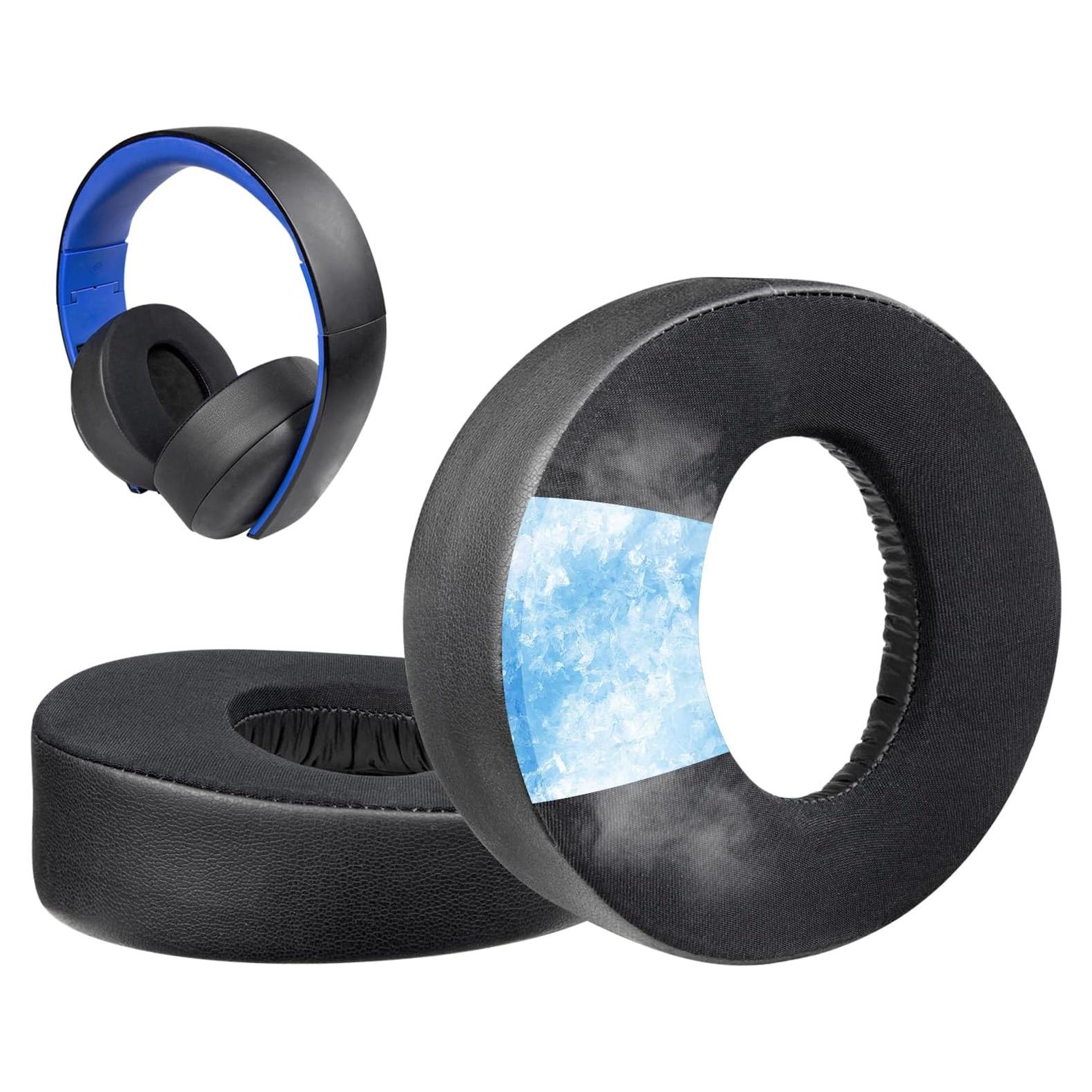 Almohadillas de Gel Refrigerante SOULWIT para Auriculares PS4